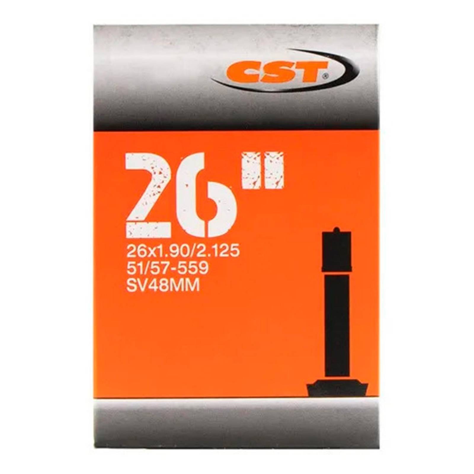 Camara para bicicleta R26 x1.90/2.125 48mm MTB Benotto