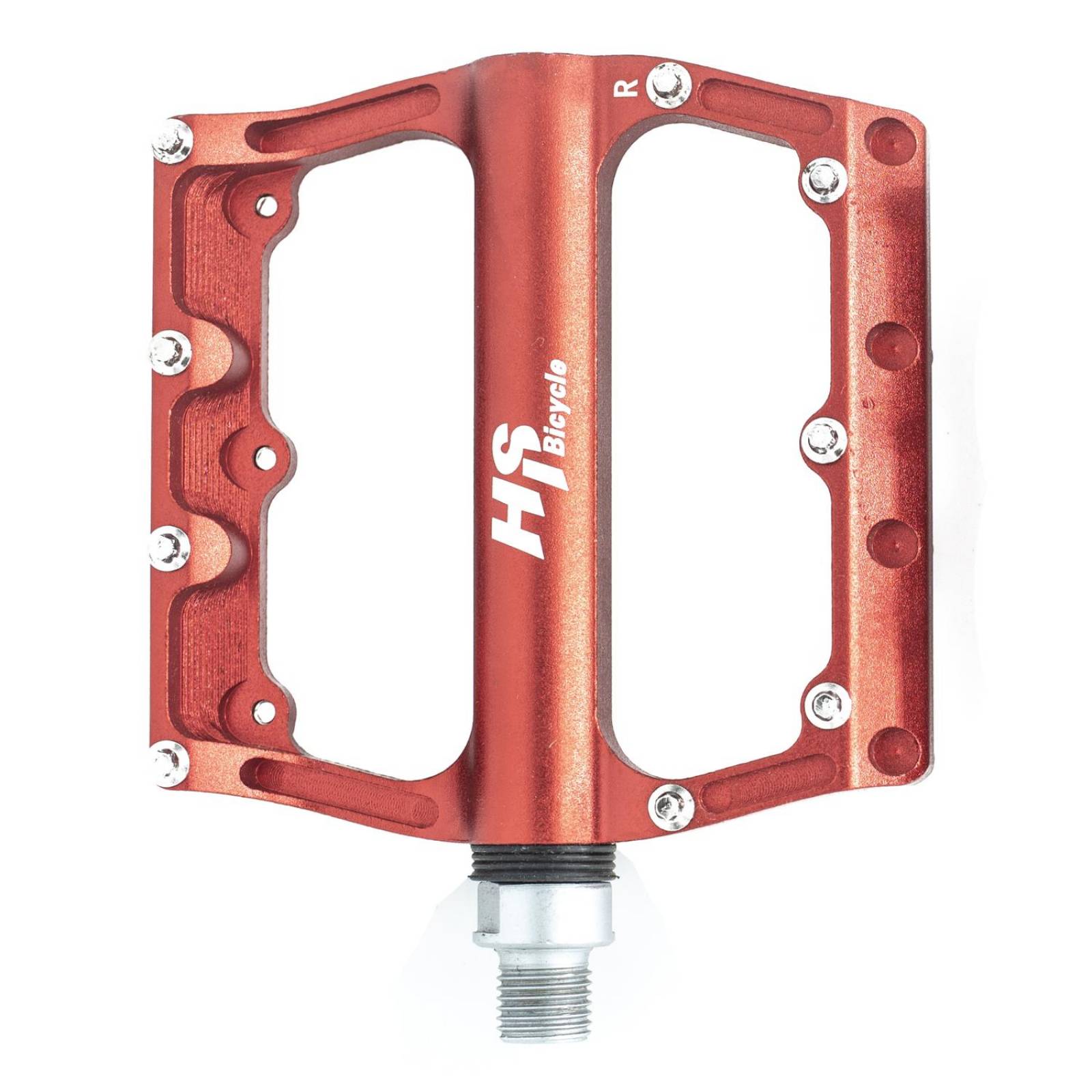 Pedales para bicicleta BMX 1/2 rojo ALNC-823 HS