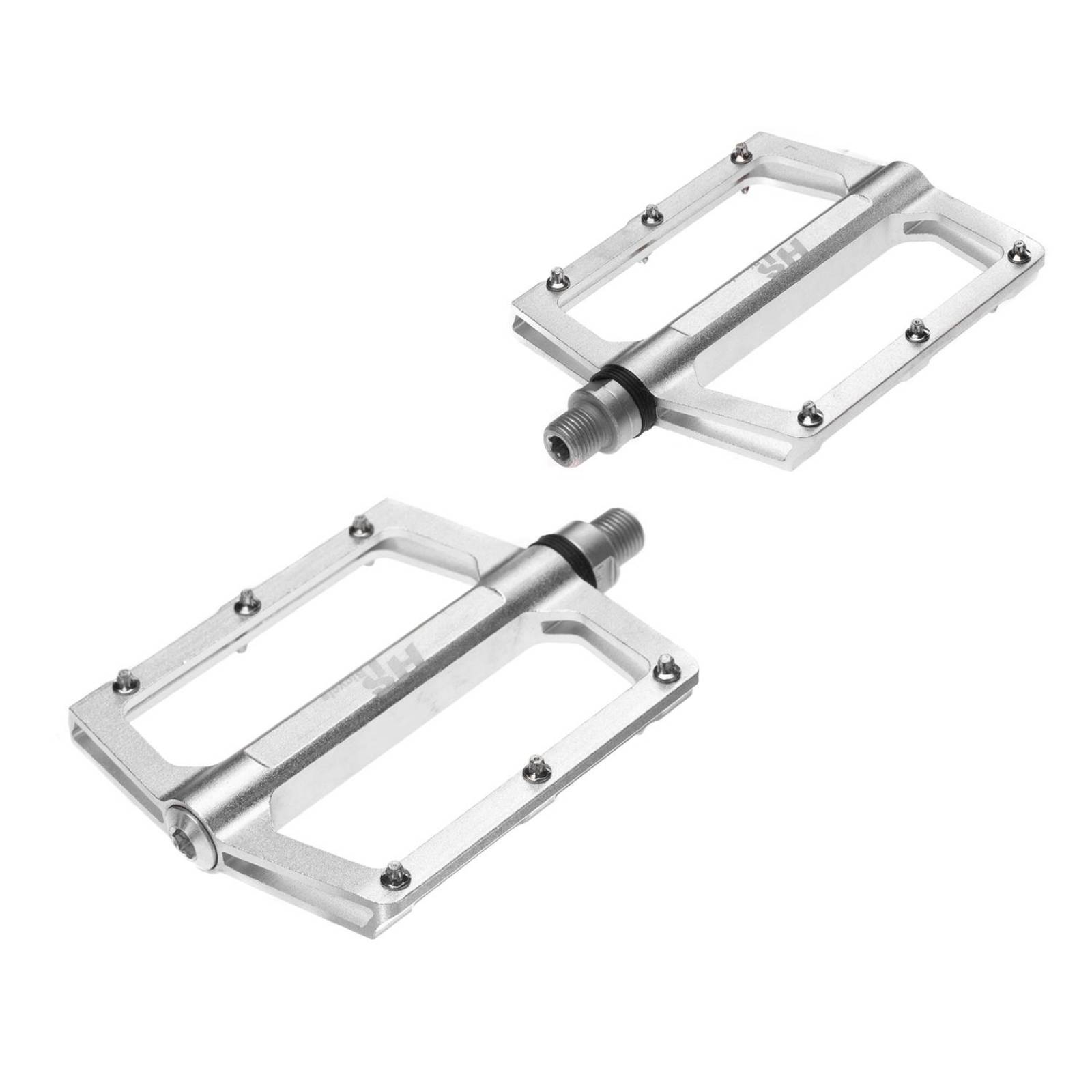 Pedales para bicicleta BMX 1/2 aluminio plata ALNC-635 HS 