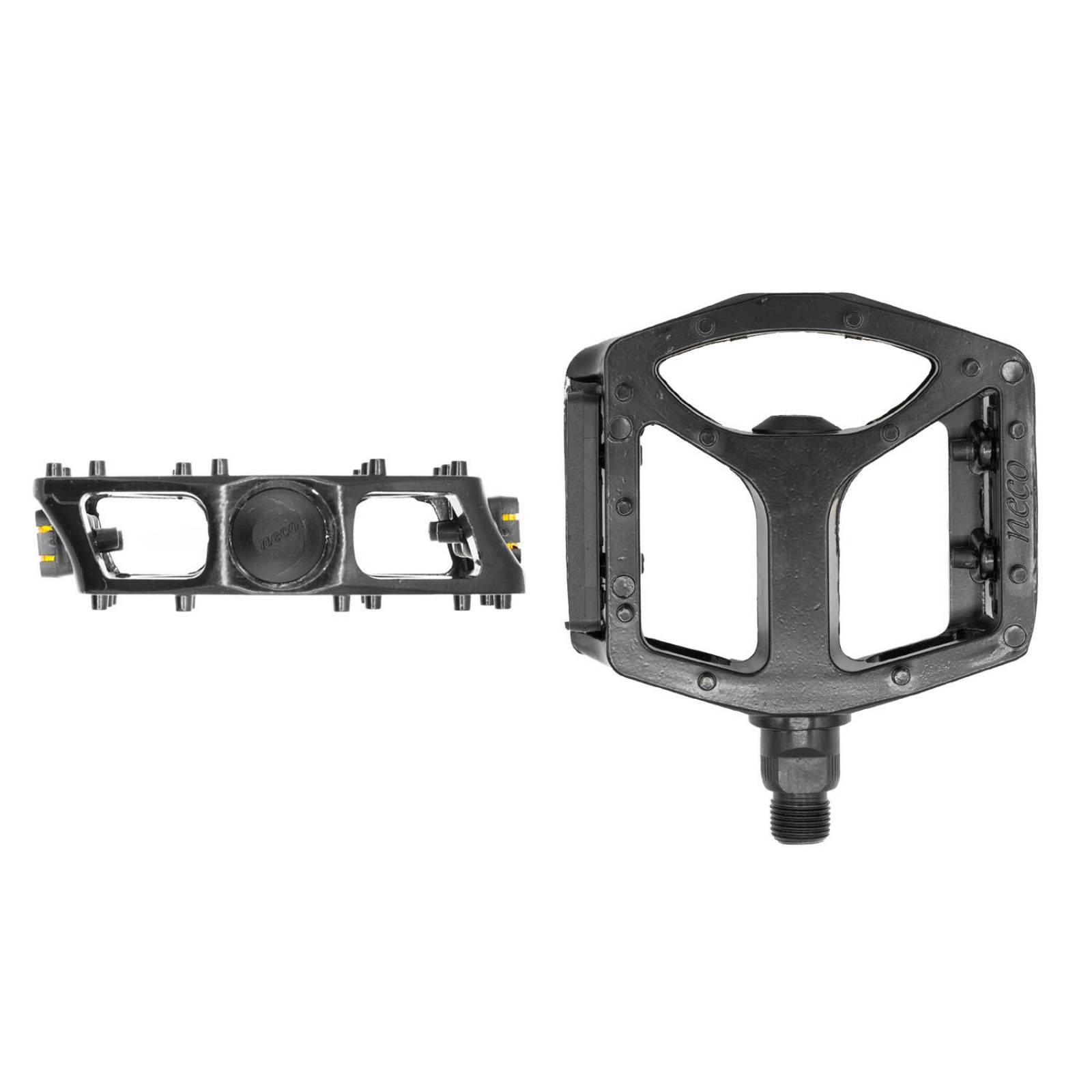 Pedales para bicicleta MTB 9/16 aluminio negro WP916 Mariluz 