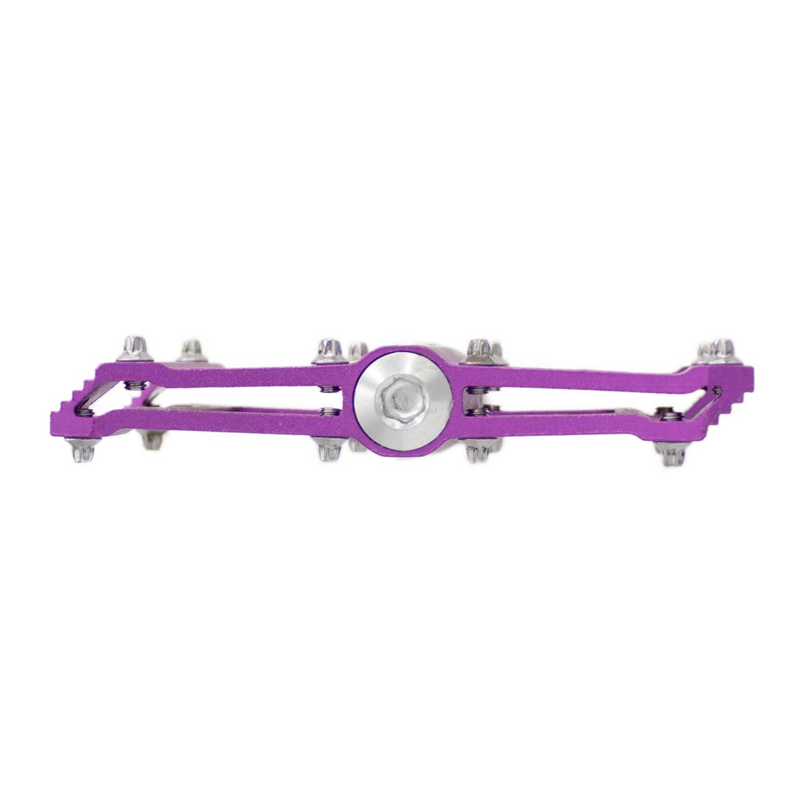 Pedales para bicicleta BMX 1/2 aluminio morado ALNC-2012 HS 
