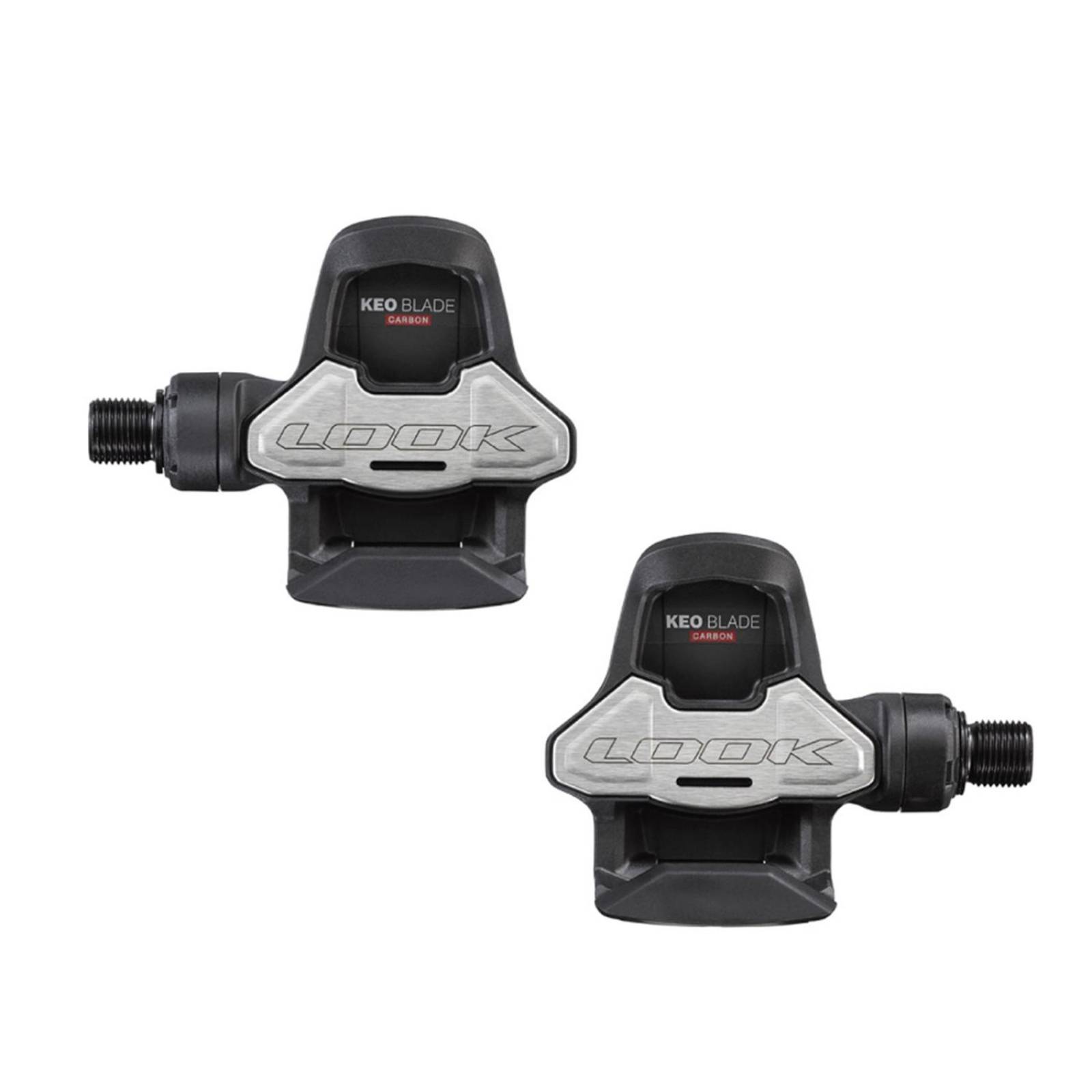 Pedales para bicicleta 9/16 Carbon + placas KEO BLADE Look 