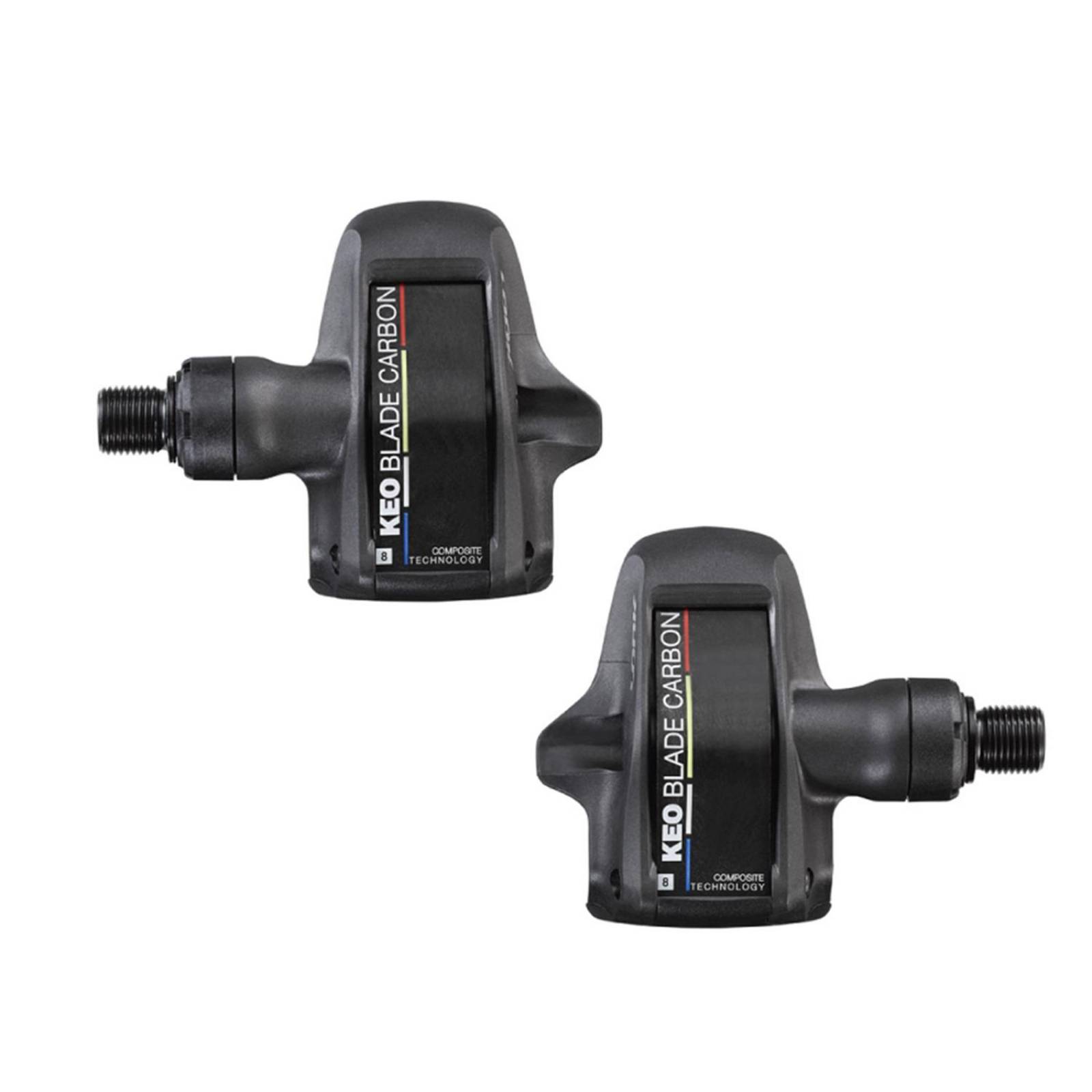 Pedales para bicicleta 9/16 Carbon + placas KEO BLADE Look 