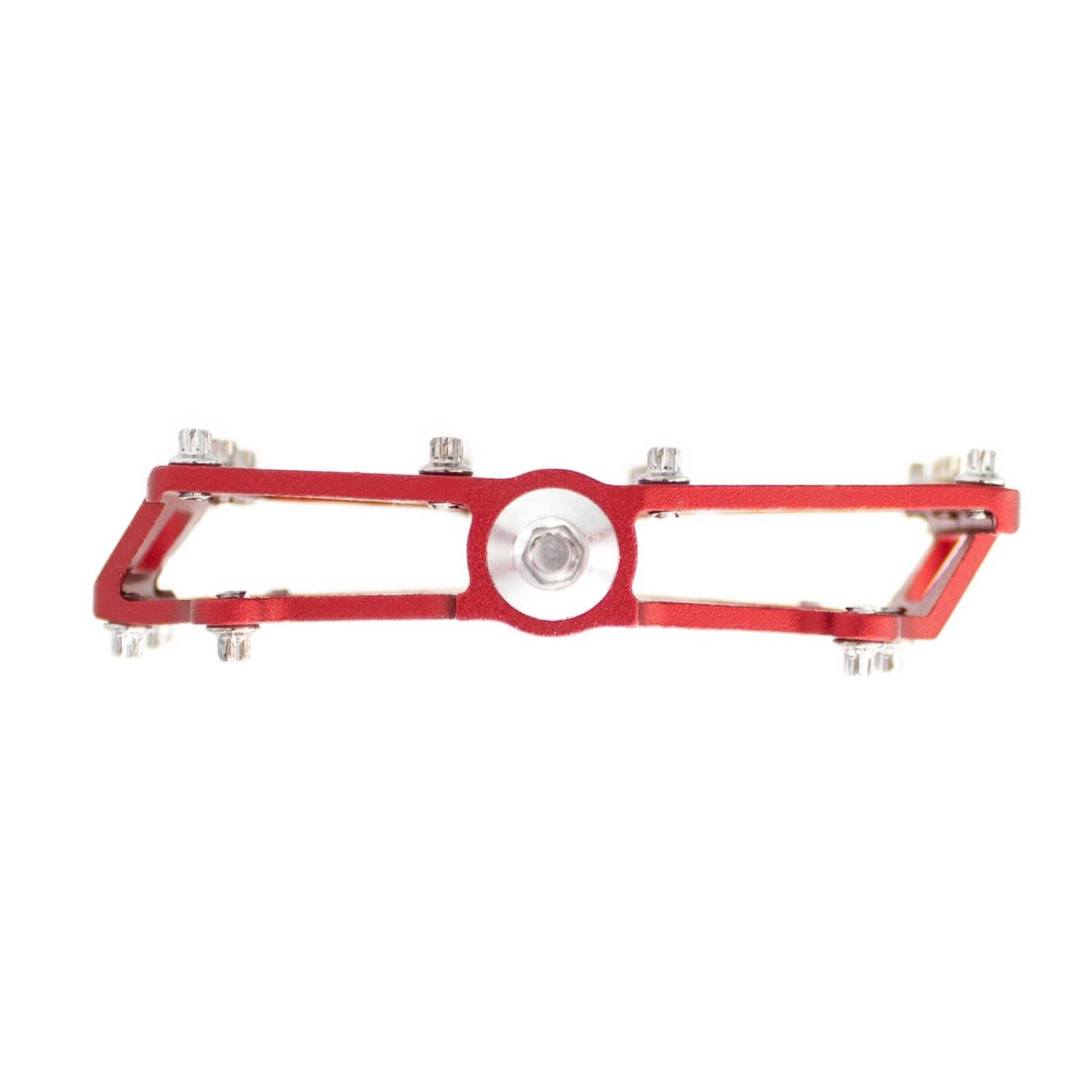 Pedales para bicicleta BMX 1/2 aluminio rojo ALNC-548 HS 