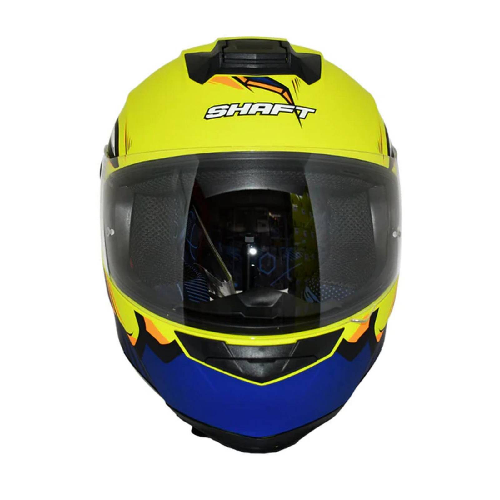 Casco para moto Amarillo Matte Talla M SH502 Mask Shaft