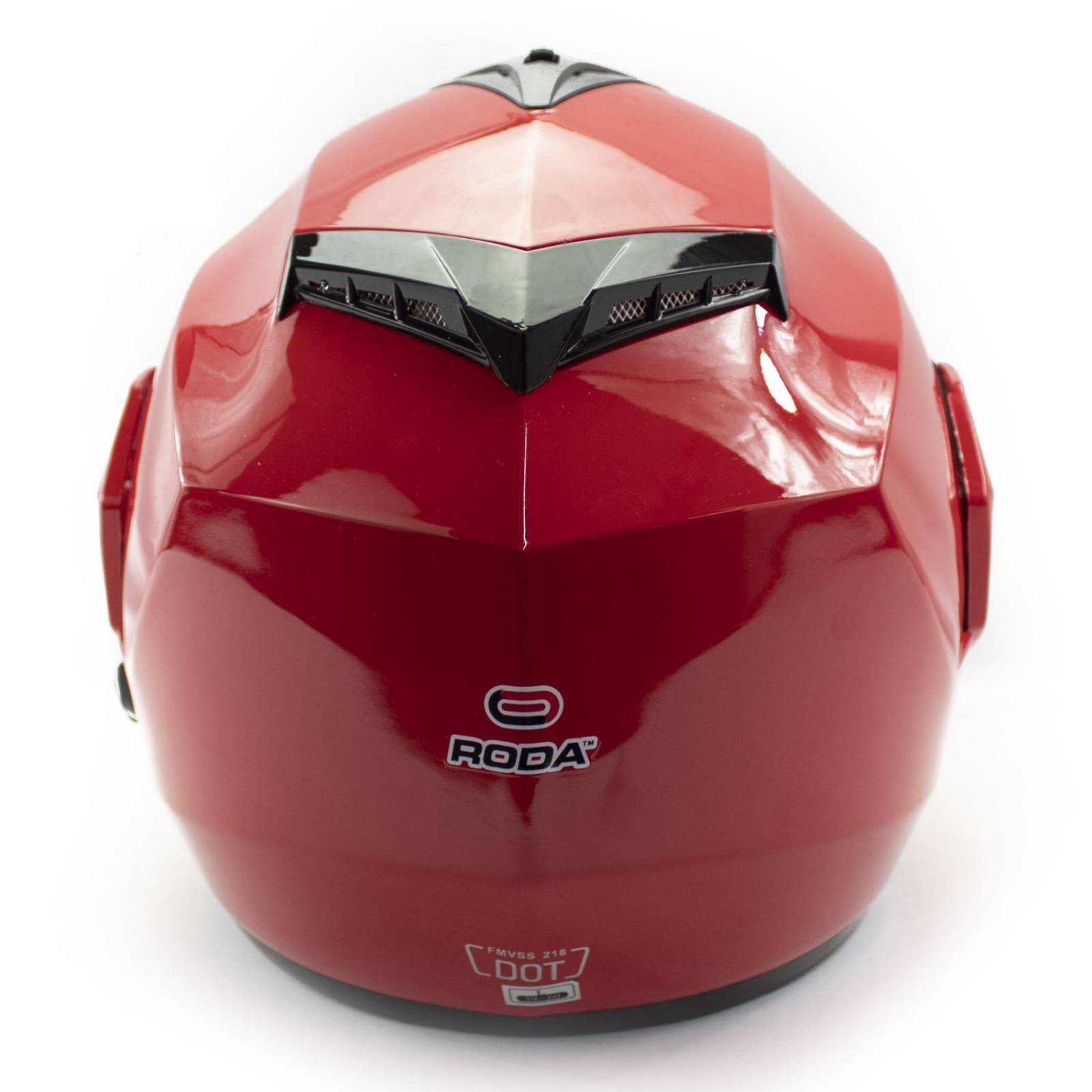 Casco abatible para moto rojo talla L Revenge Roda 