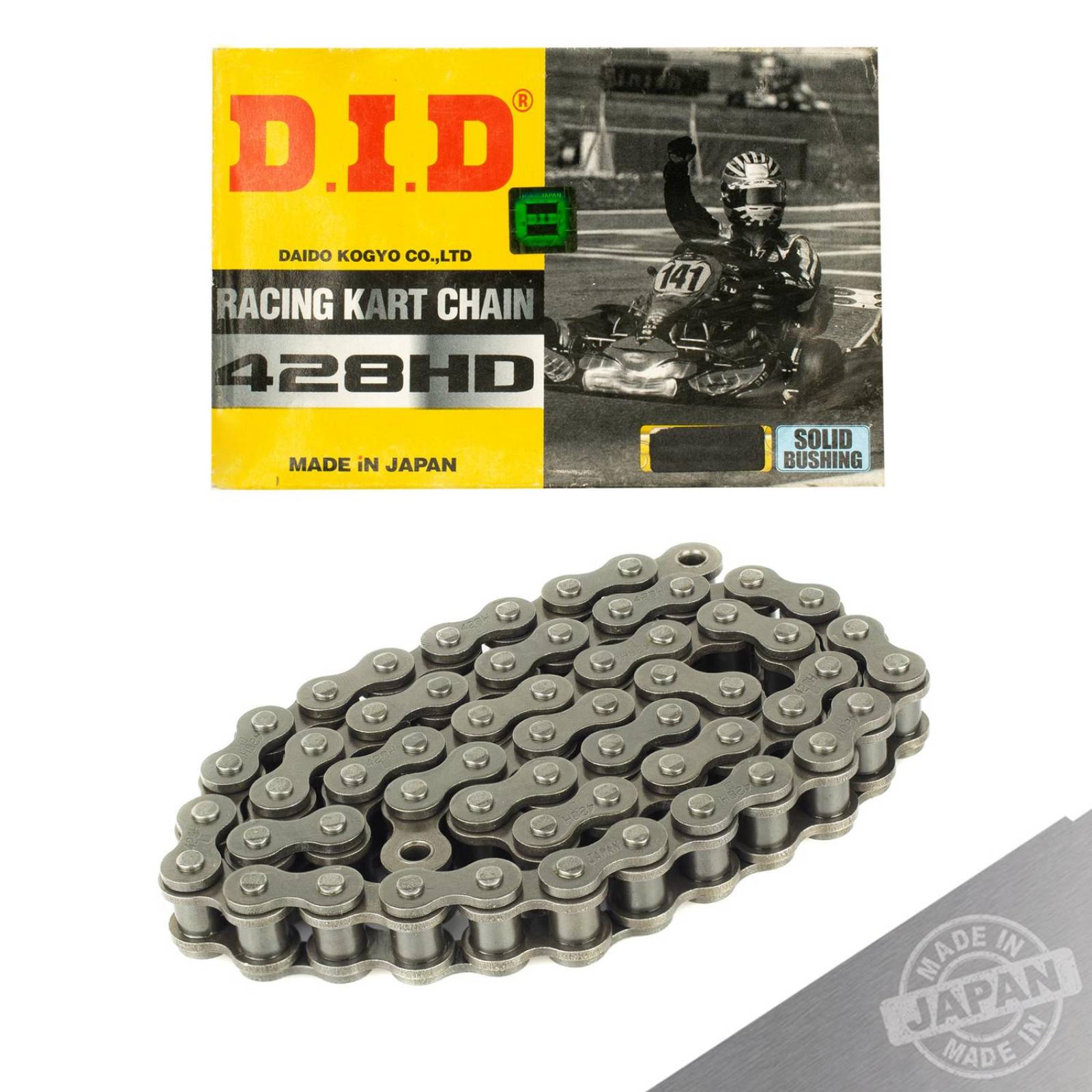 Kit Chaîne Complète Renforcée DID 428 HD 16/50 Pour Honda NX125 TRANSCITY (1989-1998) - Neuf
