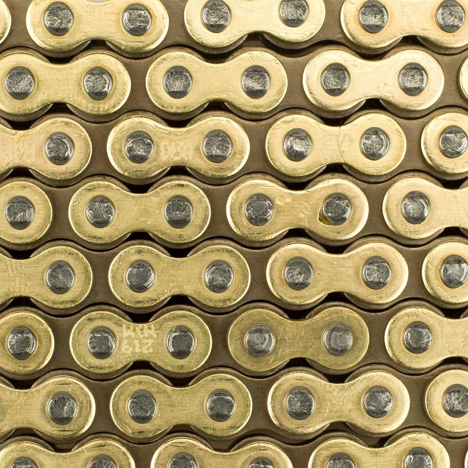 Cadena para moto DHA G&B 114L Dorada 219HTM DID 