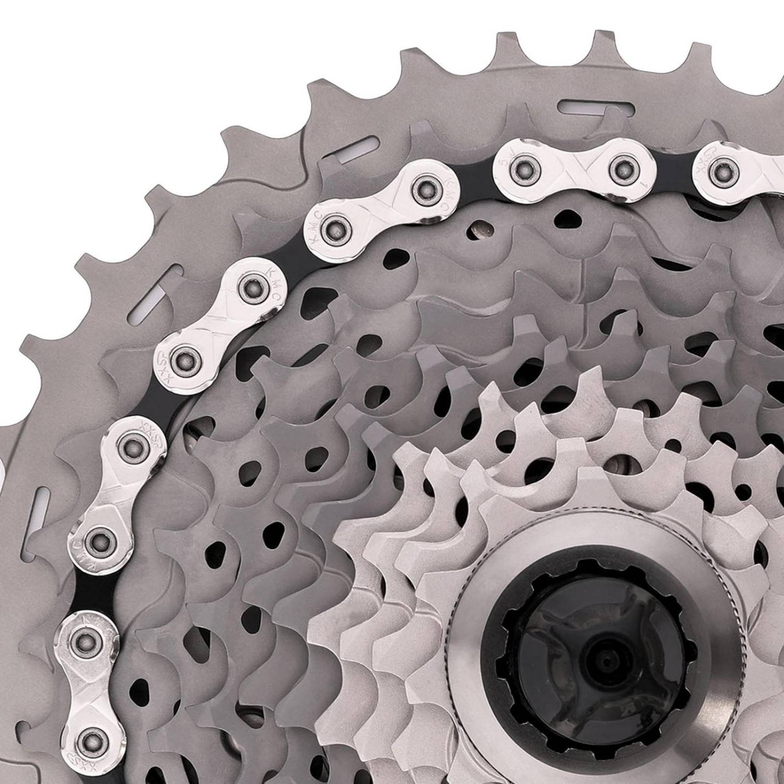 Cadena para bicicleta 10 pasos 1/2x11/128 116L dorada TI KMC