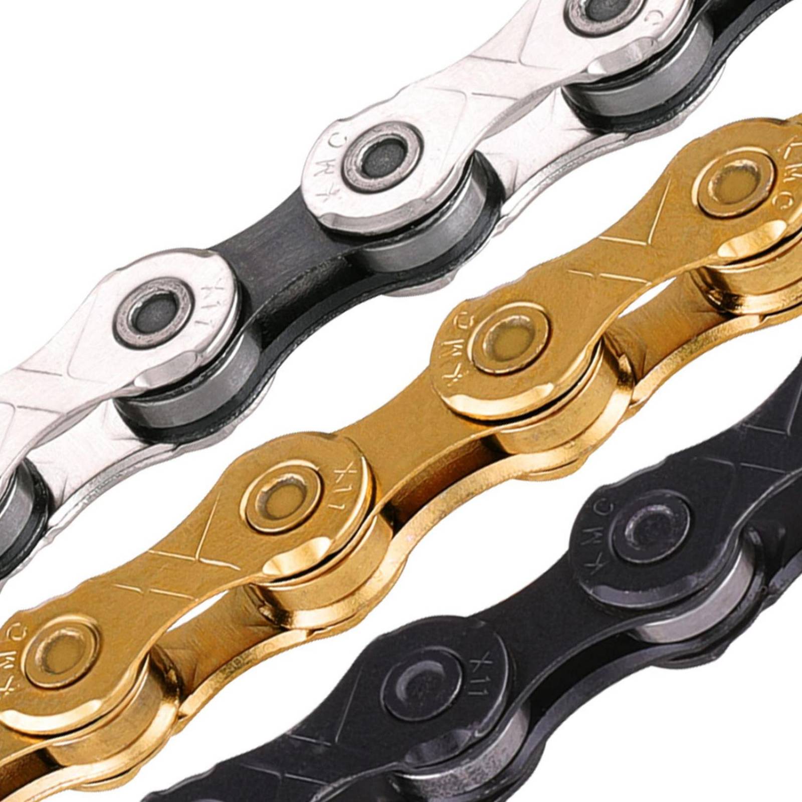 Cadena para bicicleta 10 pasos 1/2x11/128 116L NPNP KMC 