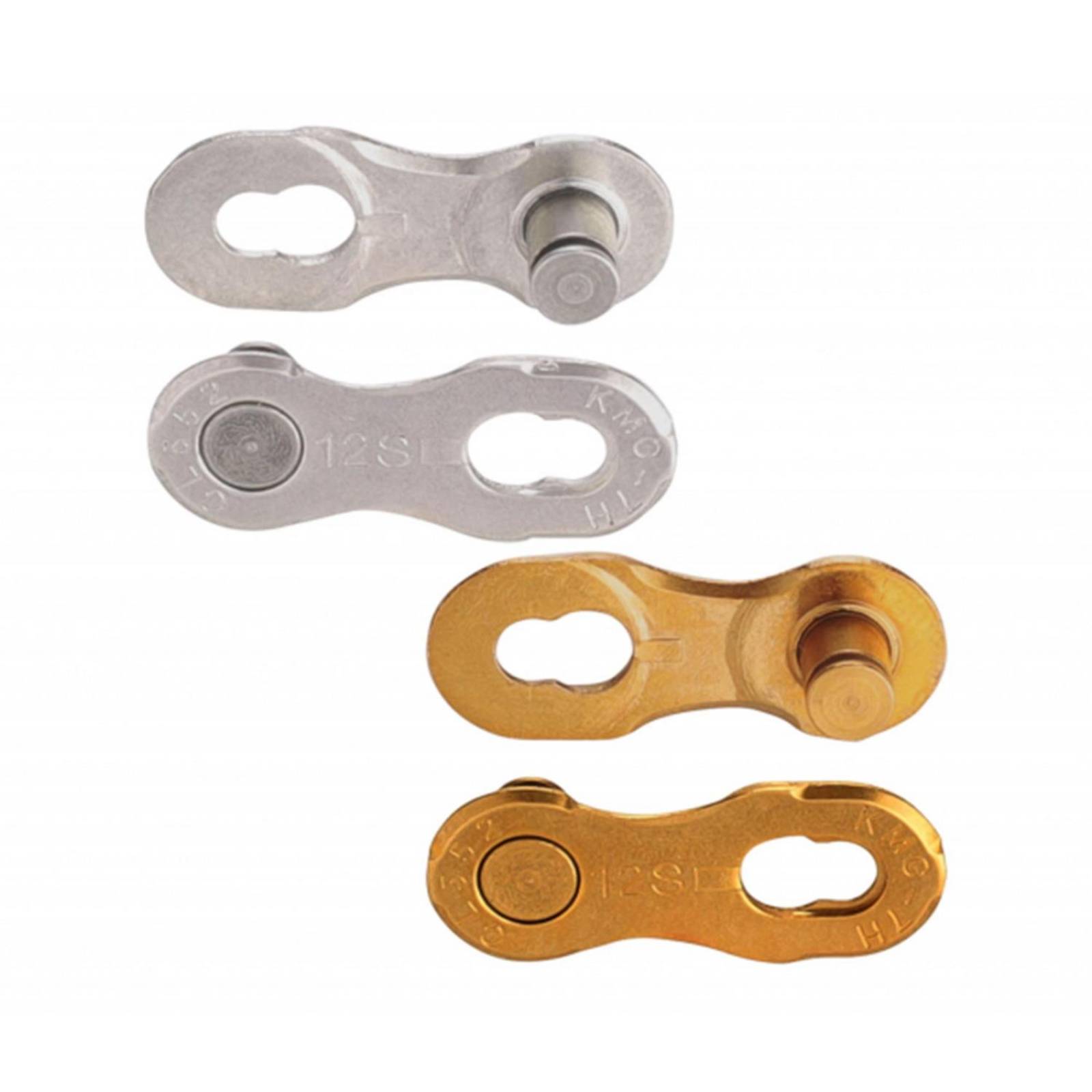 Cadena para bicicleta 12 pasos 1/2x11/128 126L dorada TI KMC