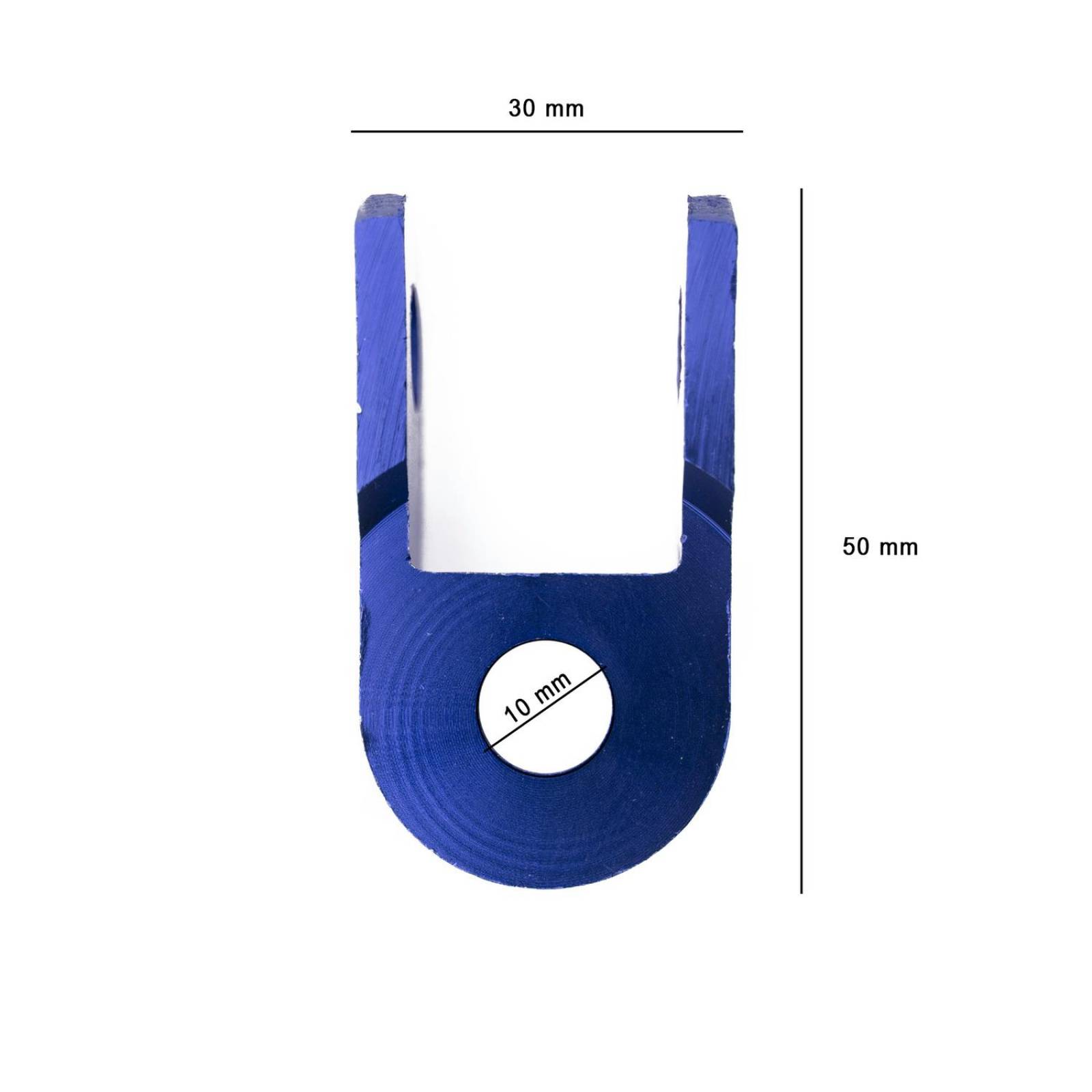 Extension Aumento Para Amortiguador De Moto Universal Azul 