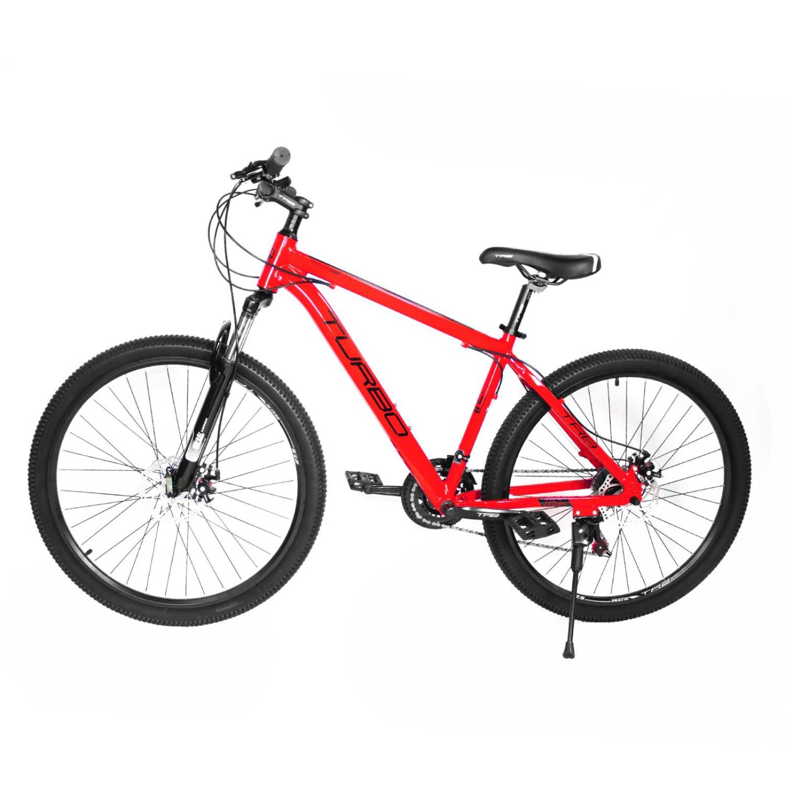 Bicicleta R27.5 Montaña rojo 21V TX 7.1 Turbo 