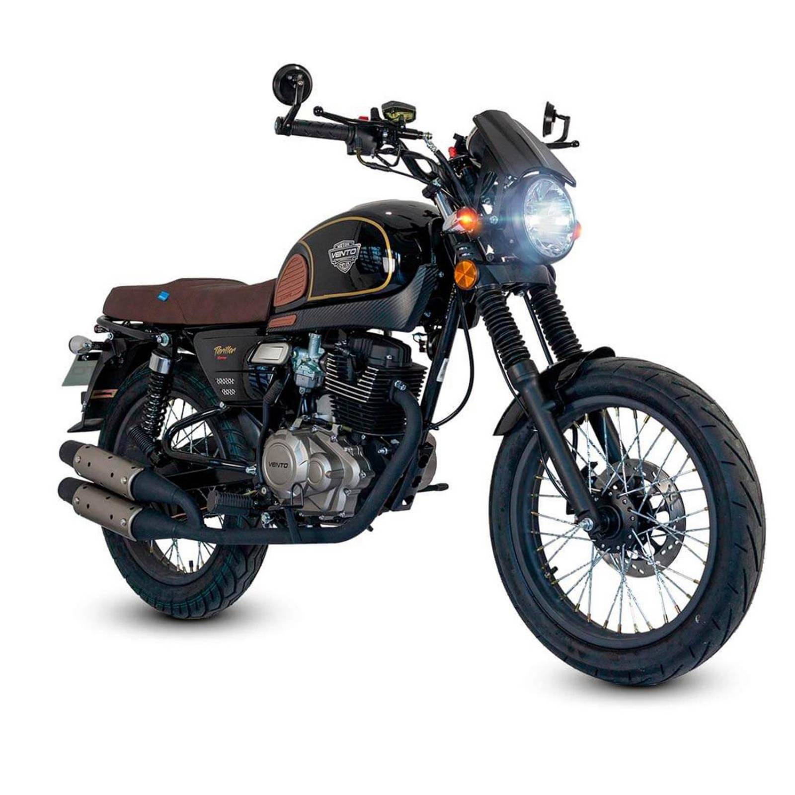 Motocicleta Thriller Racing 200 CC Vento Color Negro 