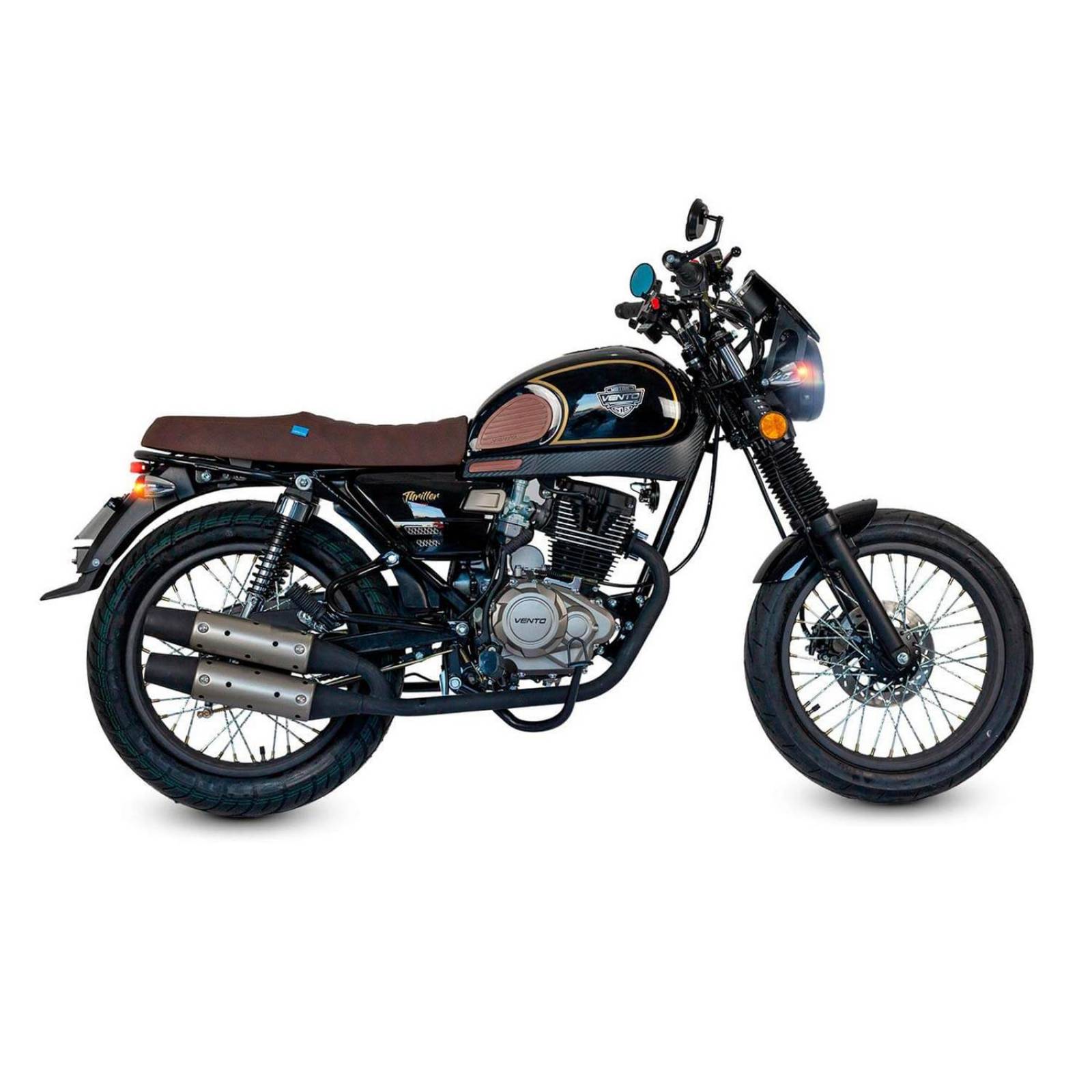 Motocicleta Thriller Racing 200 CC Vento Color Negro 