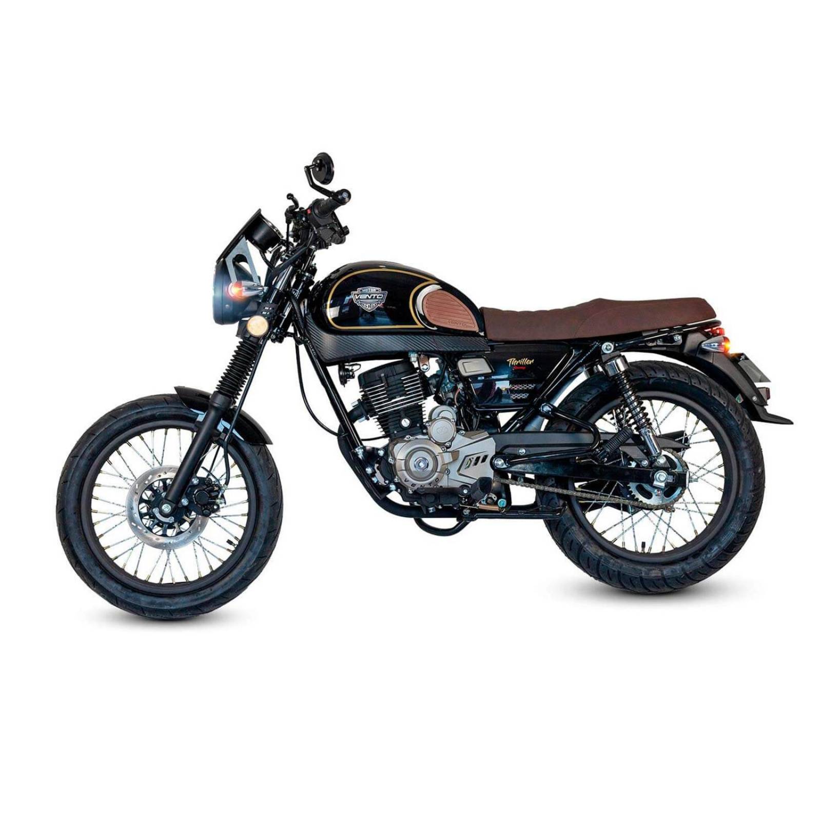 Motocicleta Thriller Racing 200 CC Vento Color Negro 