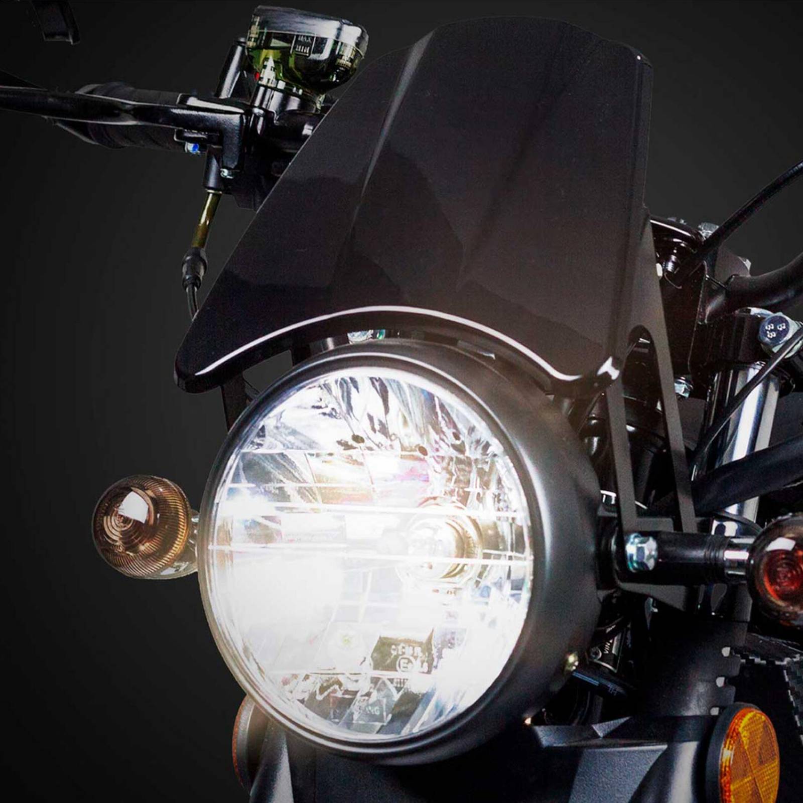 Motocicleta Thriller Racing 200 CC Vento Color Negro 