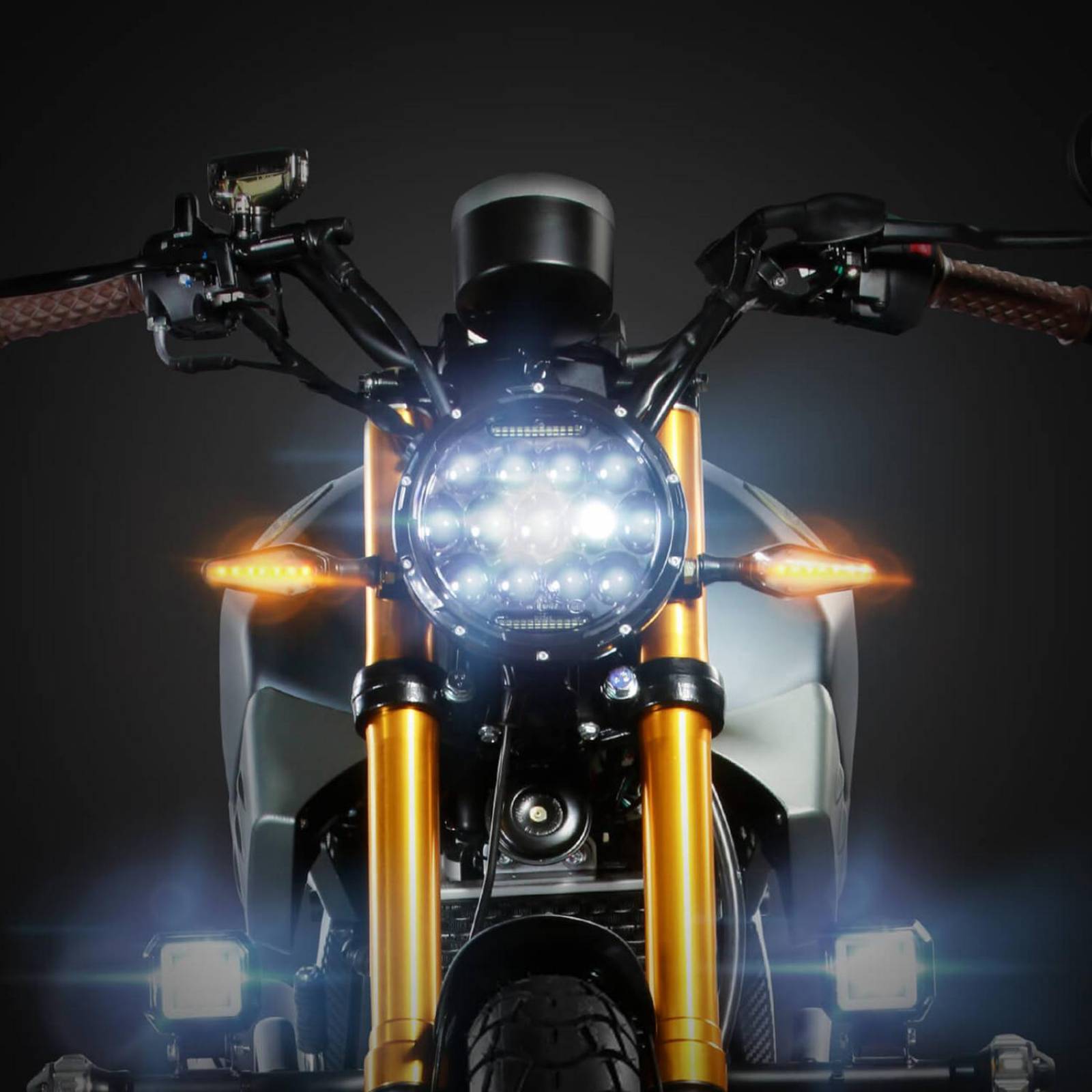 Motocicleta Screamer 250 CC Vento Color Gris 