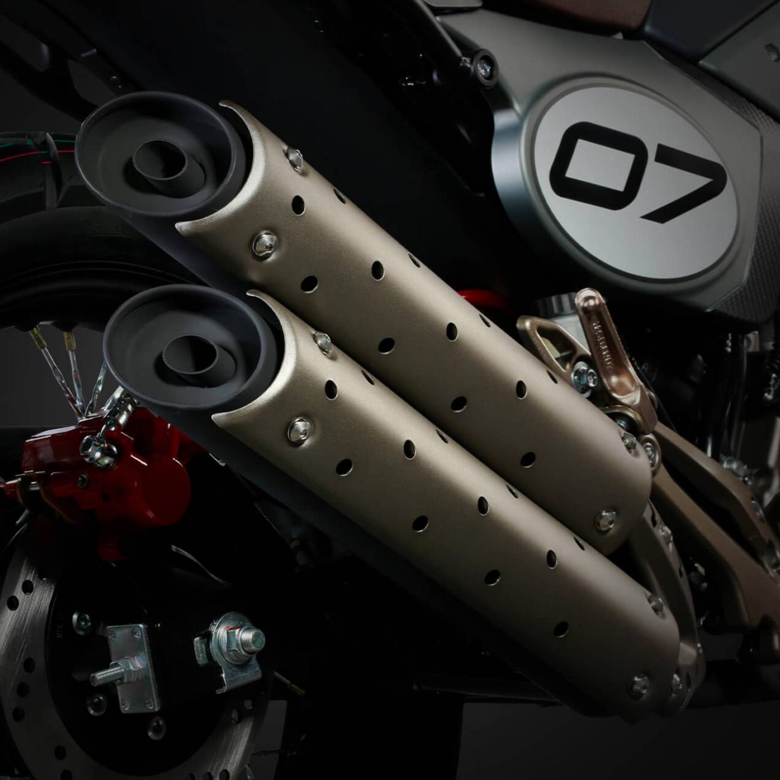 Motocicleta Screamer 250 CC Vento Color Gris 