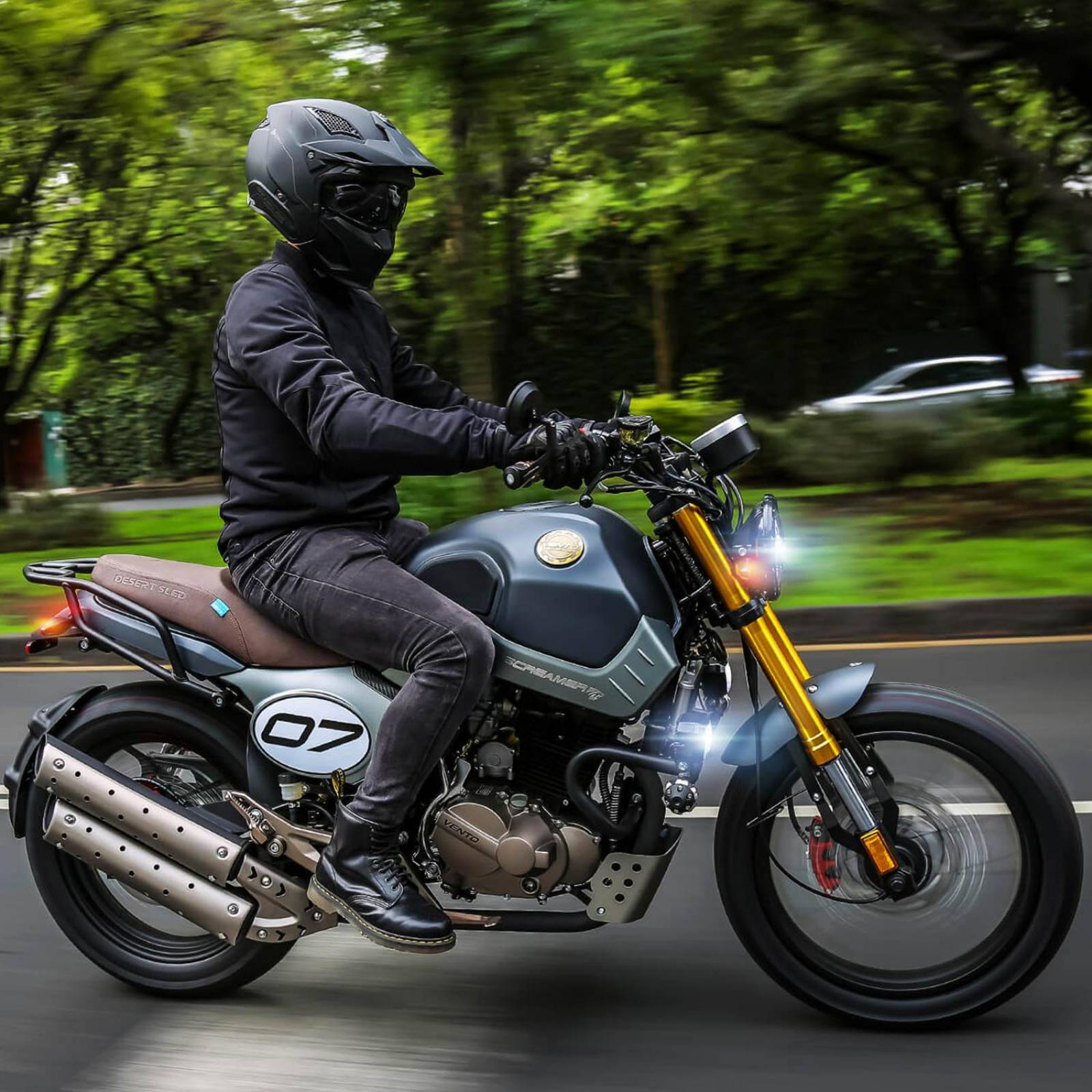 Motocicleta Screamer 250 CC Vento Color Gris 