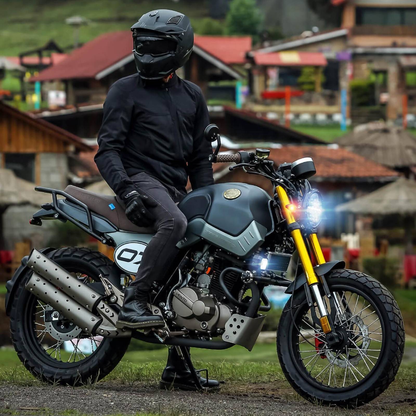 Motocicleta Screamer 250 CC Vento Color Gris 