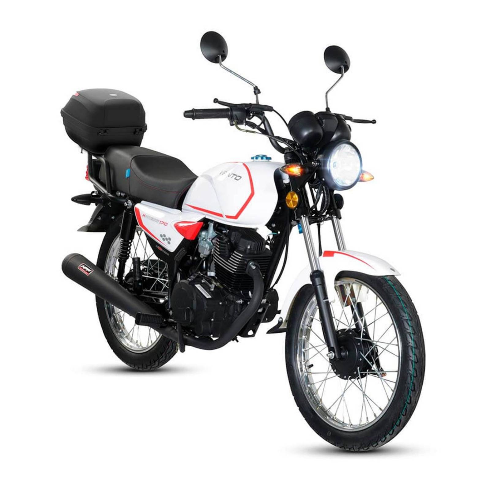 Motocicleta Xpress 170 Blanca 2024 Vento 