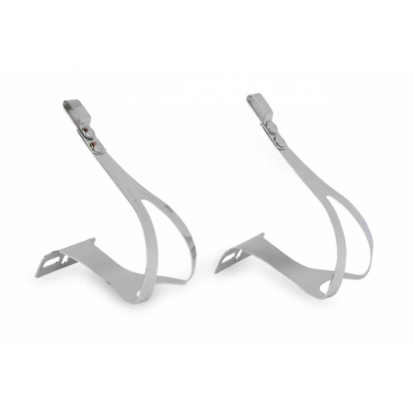 Tocles para Pedales Bicicleta Ruta Cromado Talla S/M 