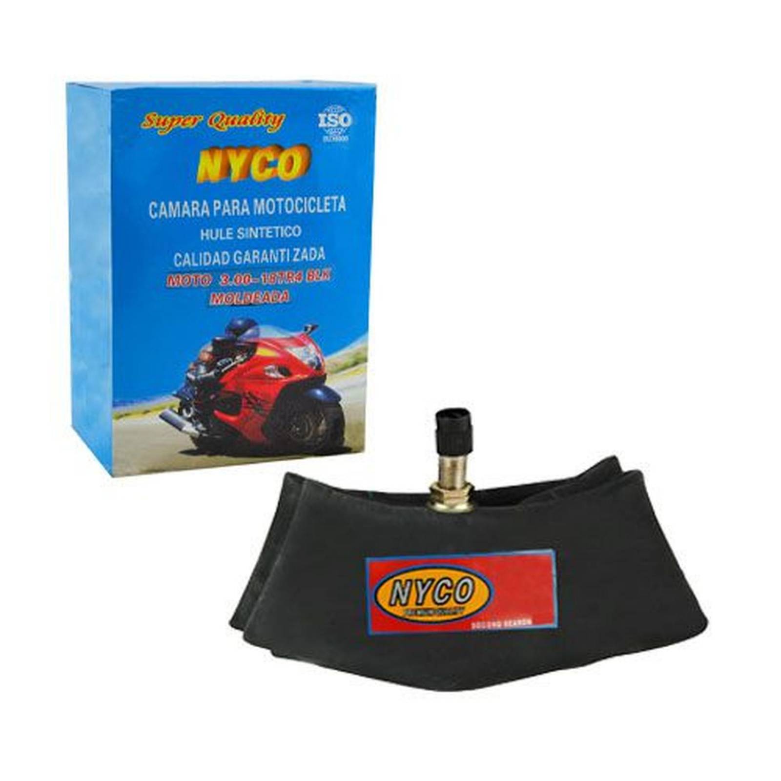 Camara de Aire para Llanta 3.00x18 TR4 Nyco 
