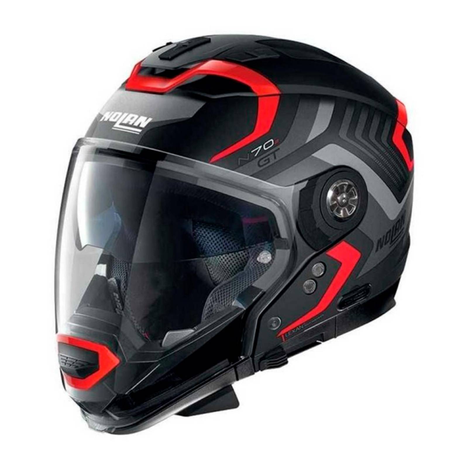 Baul Moto Portaequipaje 45 Lts Para 2 Cascos Negro Vc