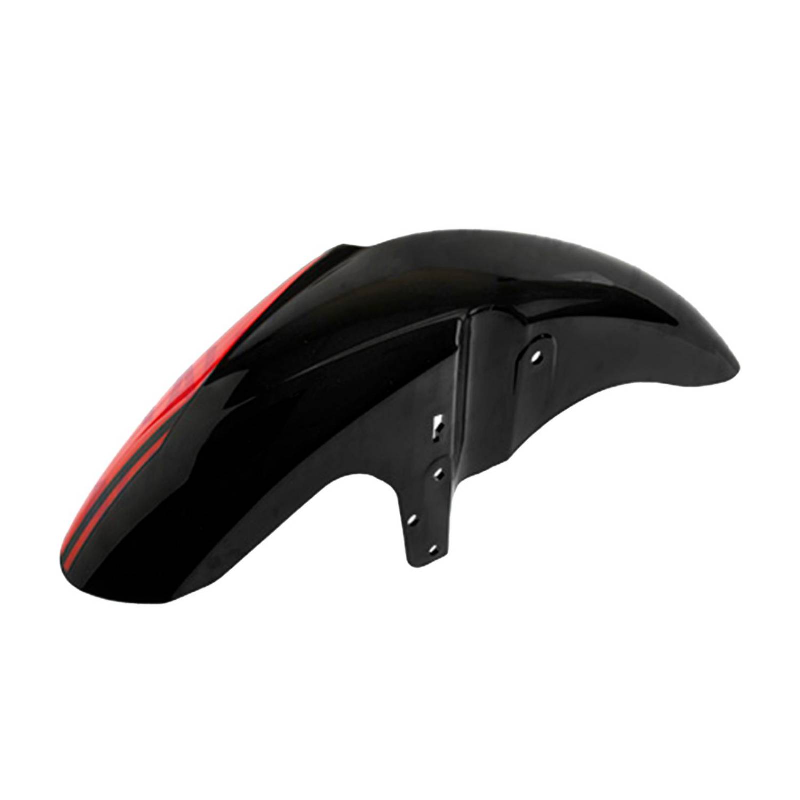 Salpicadera delantera para moto negro rojo DT200 SPORT FT250TS 