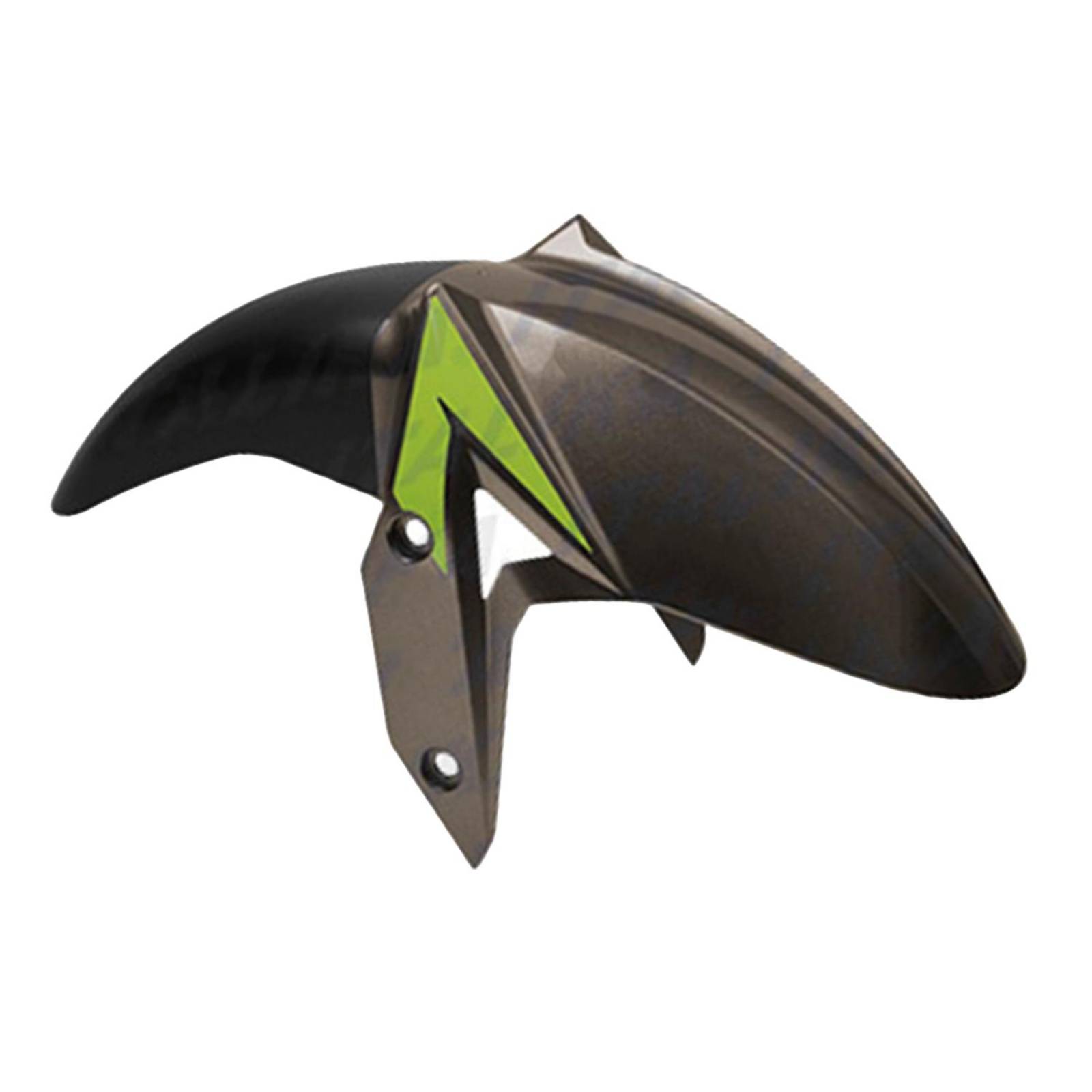 Salpicadera delantera para moto verde 250Z 