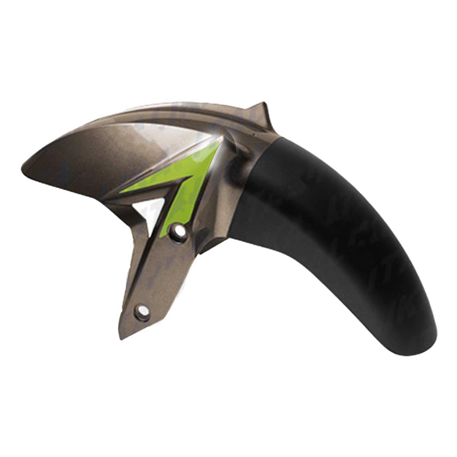 Salpicadera delantera para moto verde 250Z 