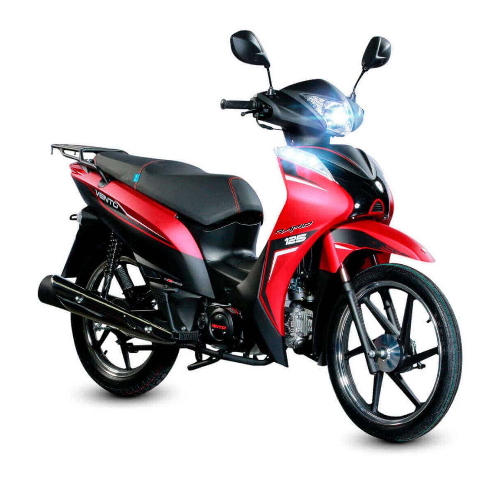 Motocicleta Vento Rapid 125 Roja 2023 