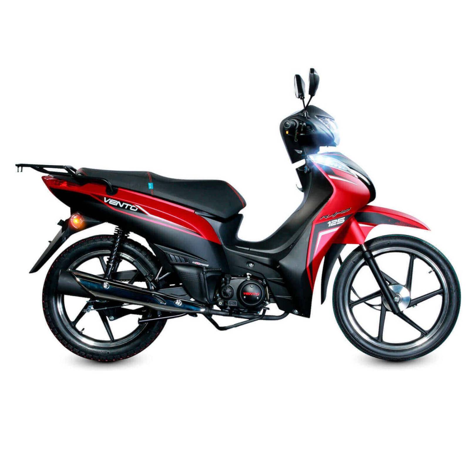 Motocicleta Vento Rapid 125 Roja 2023 