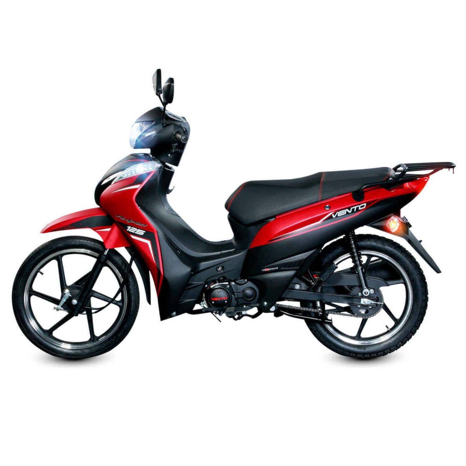Motocicleta Vento Rapid 125 Roja 2023 