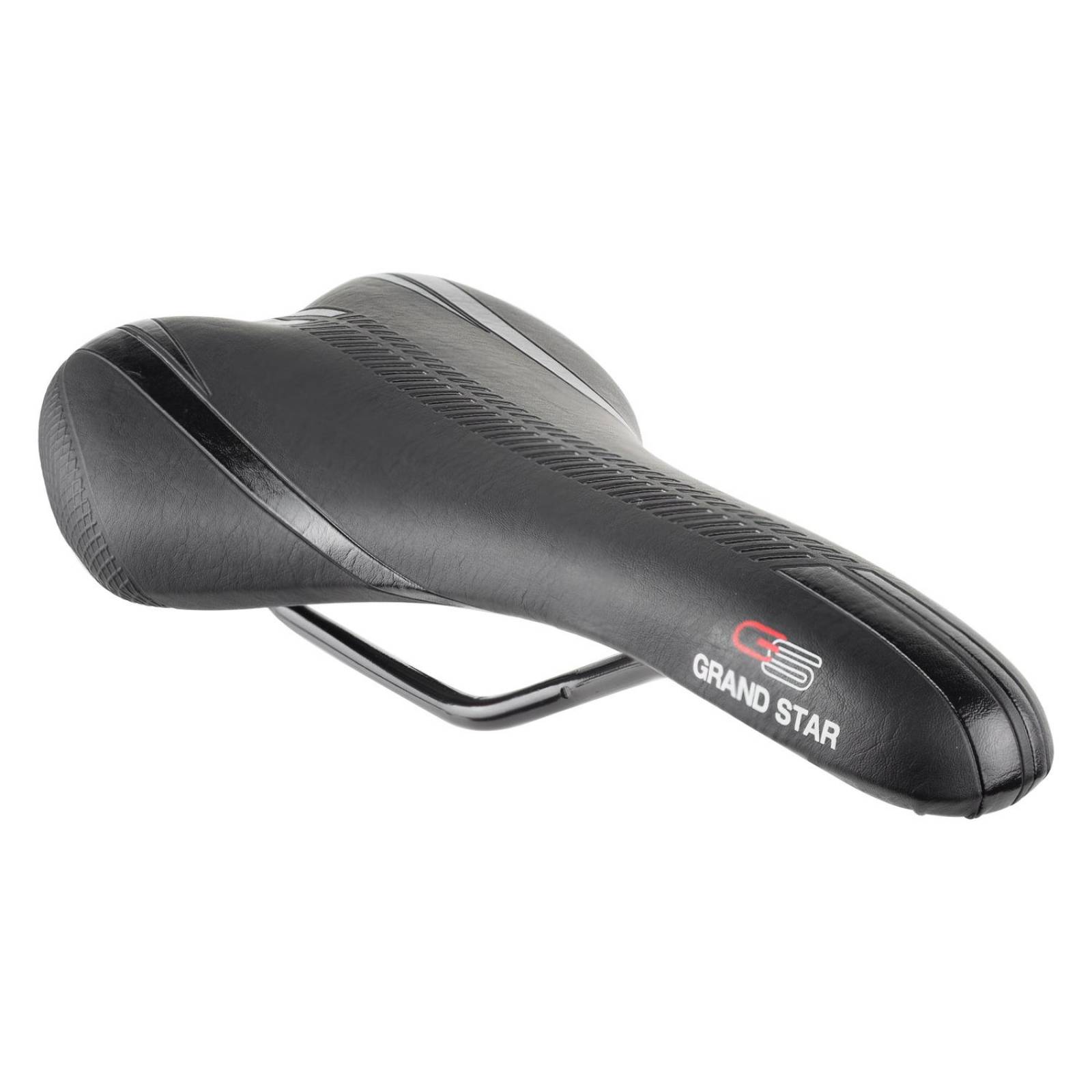 Asiento para bicicleta de carrera negro GS 1017 GRAND STAR