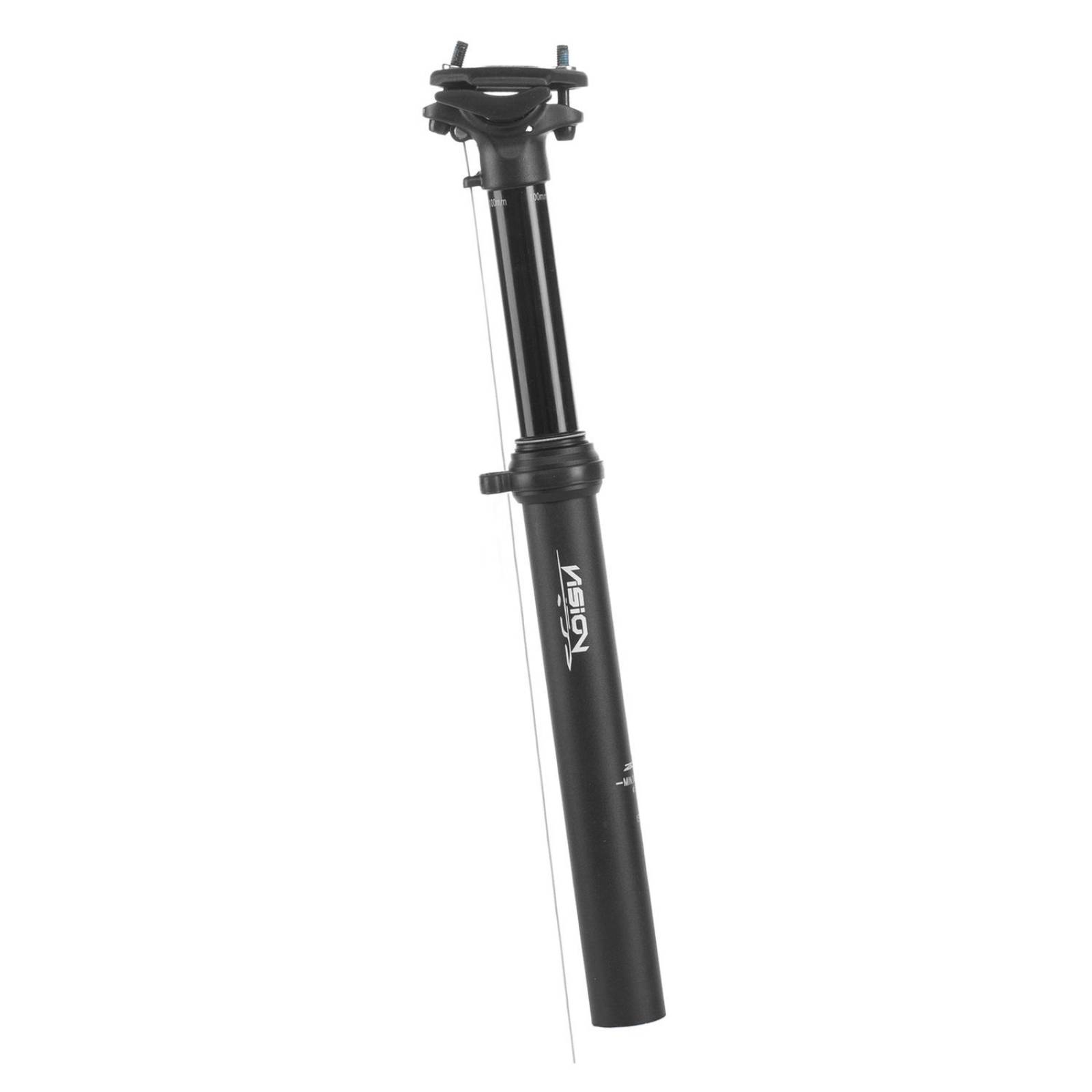 Poste asiento para bicicleta aluminio negro regulable cable externo SPD-801E 30.9 mm 385 mm Vision 