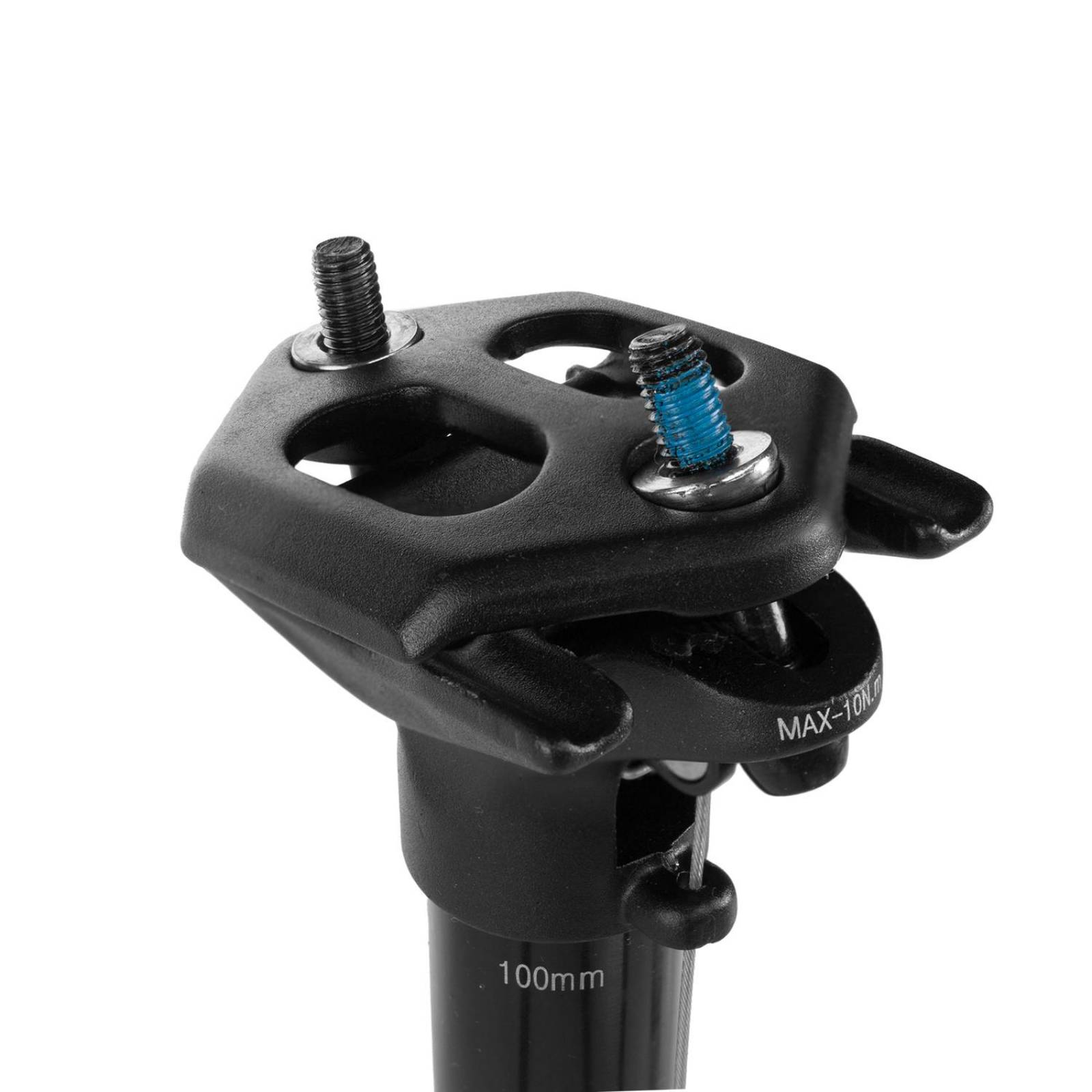 Poste asiento para bicicleta aluminio negro regulable cable externo SPD-801E 30.9 mm 385 mm Vision 