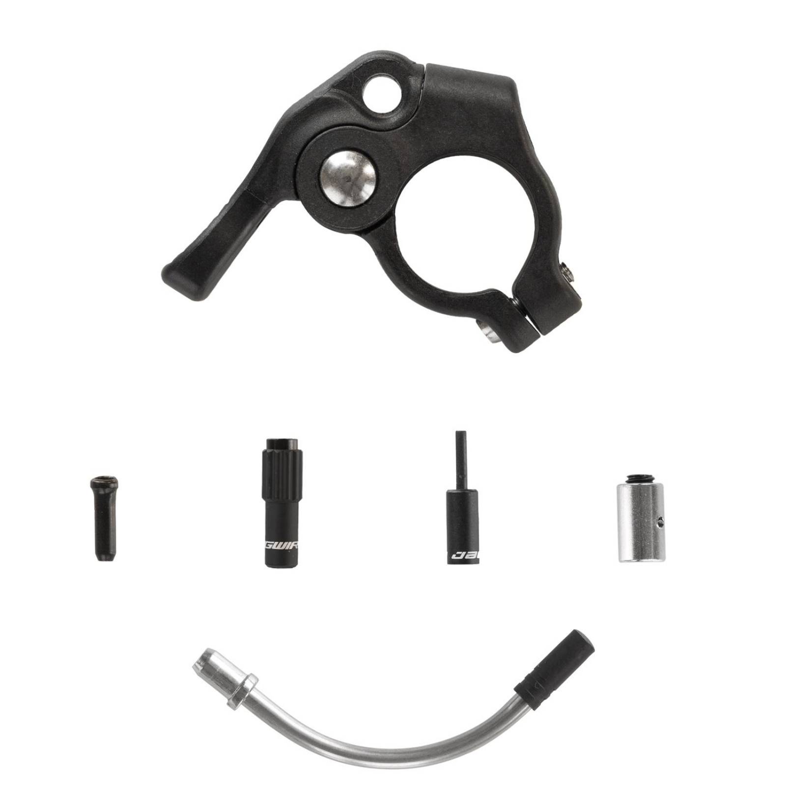 Poste asiento para bicicleta aluminio negro regulable cable externo SPD-801E 30.9 mm 385 mm Vision 