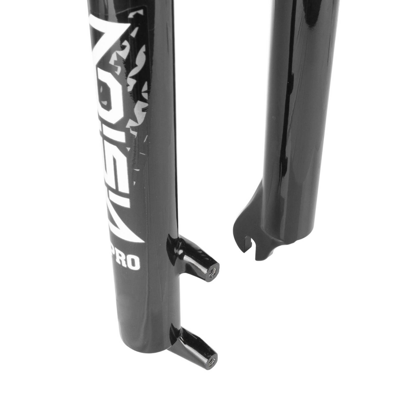 Tijera para bicicleta 27.5 aluminio negro con suspensión remota freno disco 595S(AMS) 28.6x25.4x220 