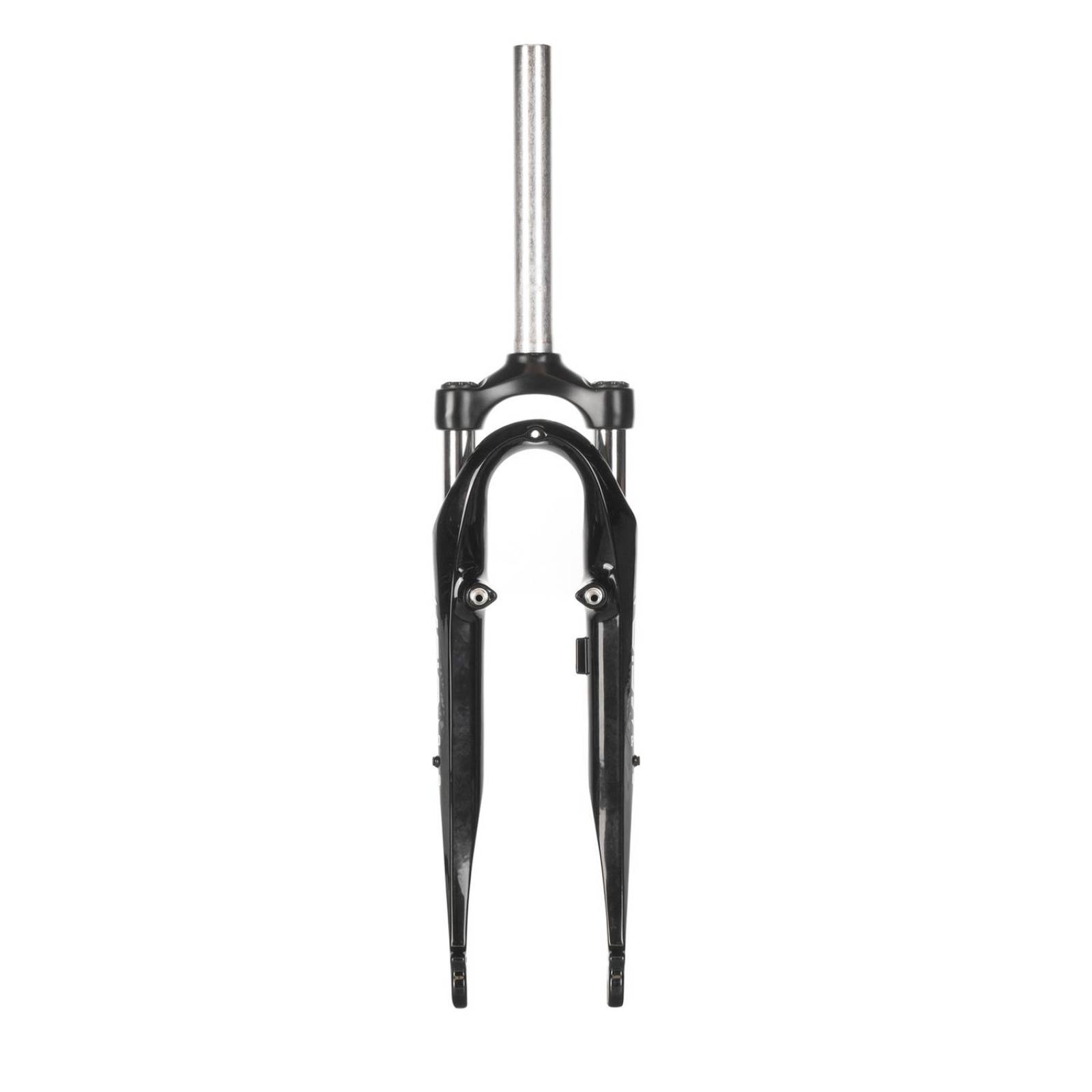 Tijera de bici 700 alum negro suspension rec 45mm V-brake/freno disco IS 141 28.6x25.4x220 Vision 