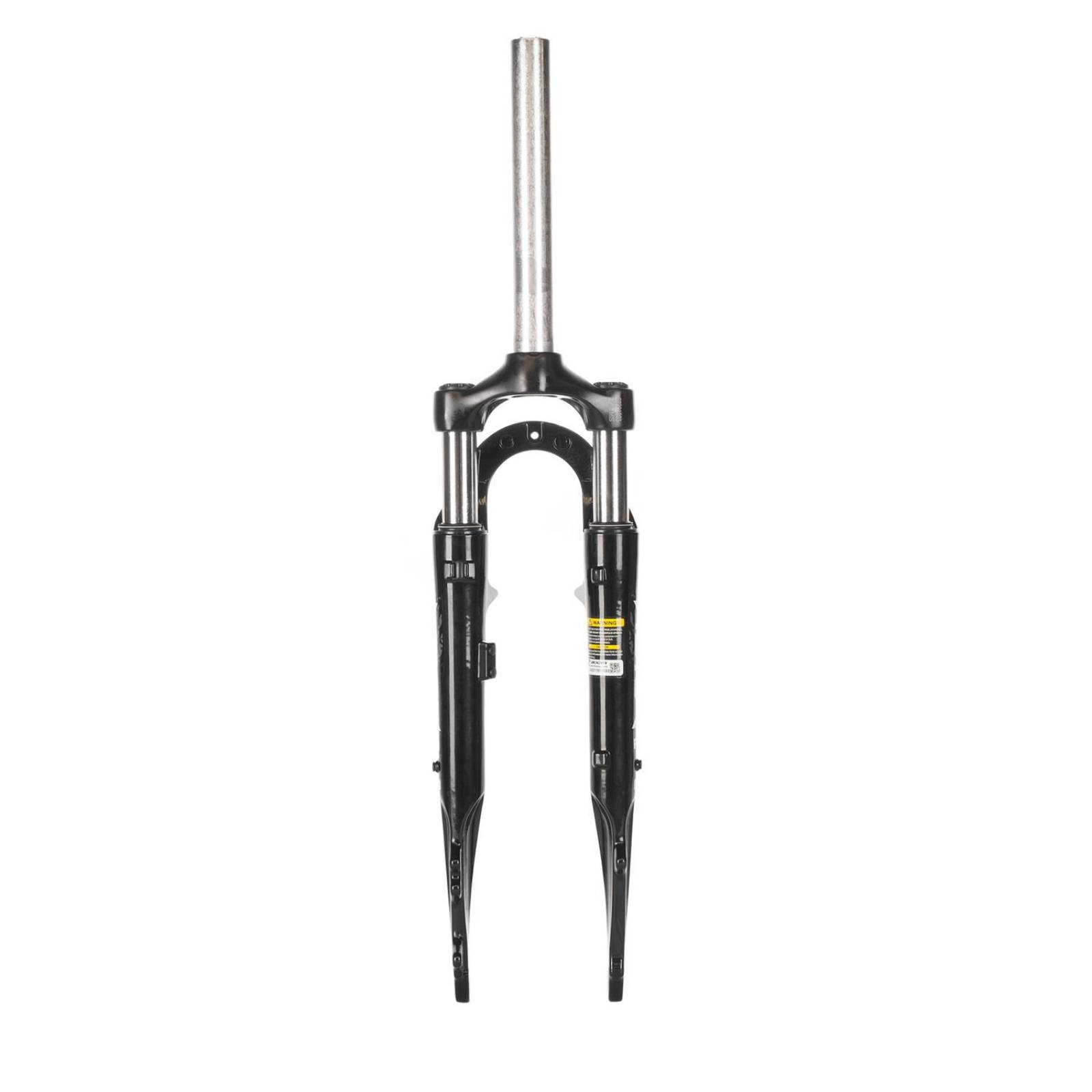 Tijera de bici 700 alum negro suspension rec 45mm V-brake/freno disco IS 141 28.6x25.4x220 Vision 