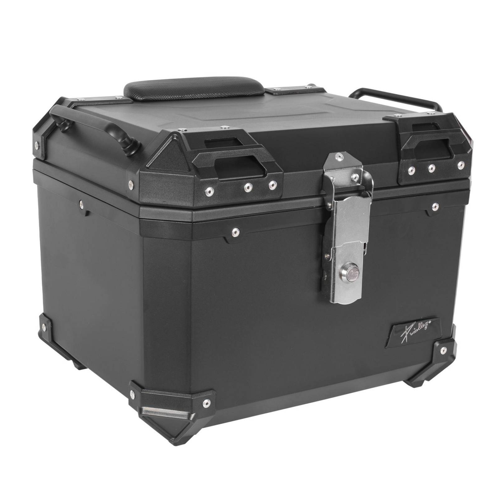 Caja portaequipaje para moto 45L 43.5x38x34 Universal Kinlley 