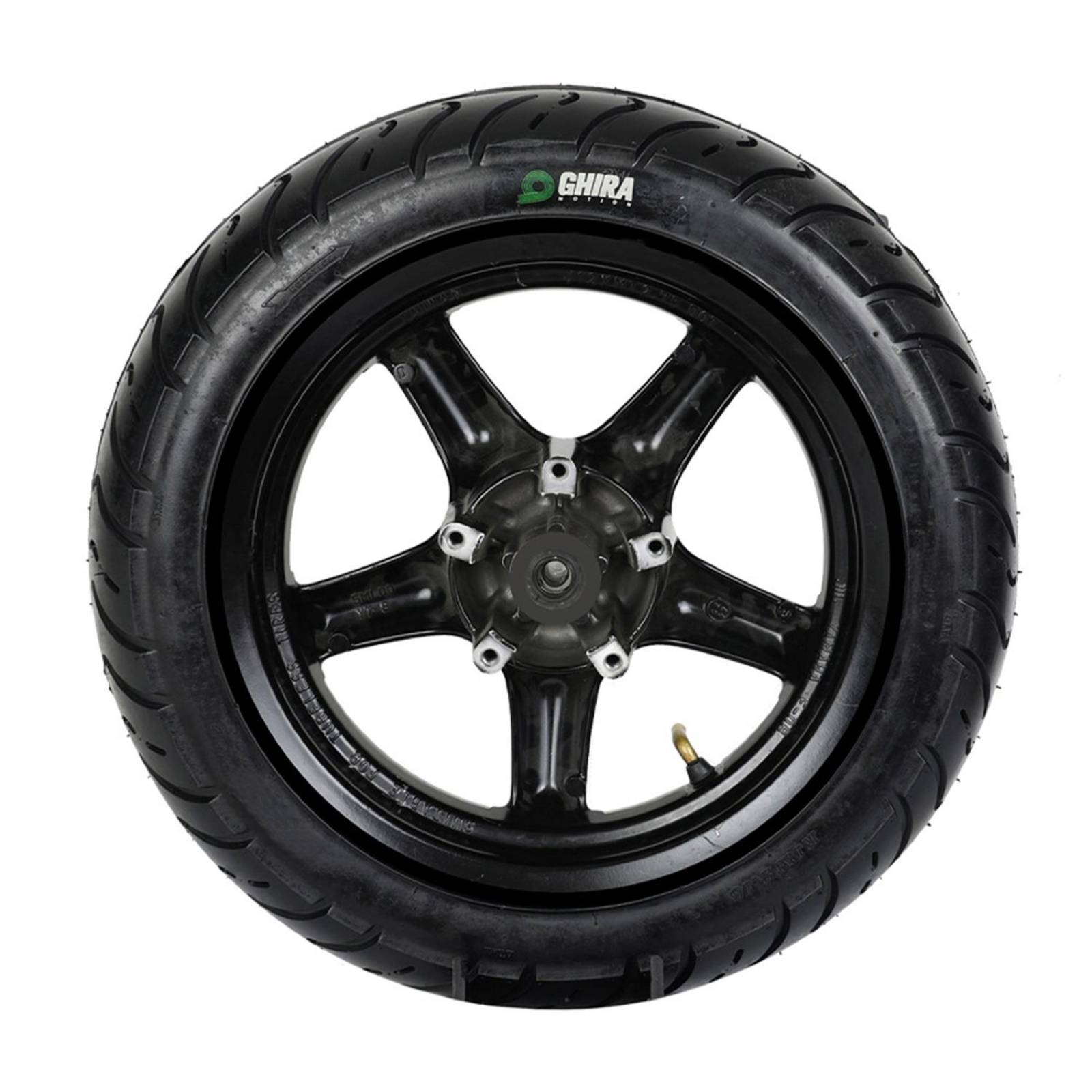 Llanta 90/90-12 para moto tubeless 6PR Ghira