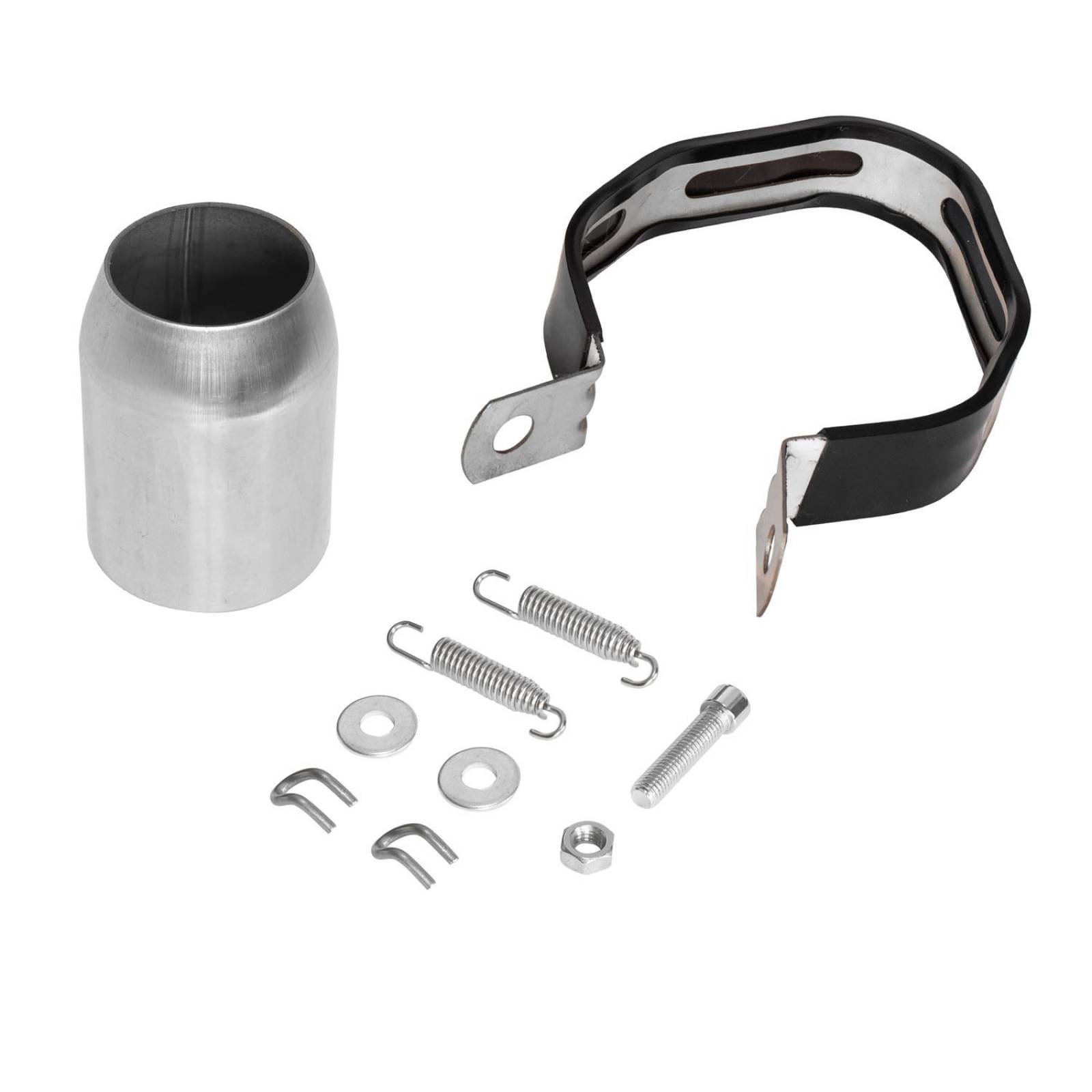 Escape para moto deportivo negro 35/51mm Universal Kinlley 