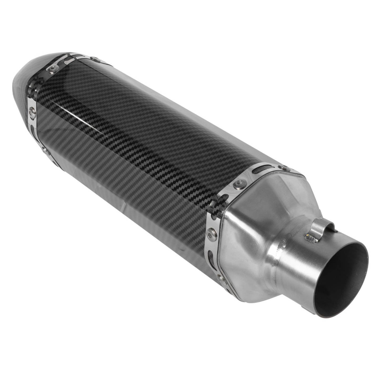 Escape para moto doble salida 35/51mm Universal Kinlley