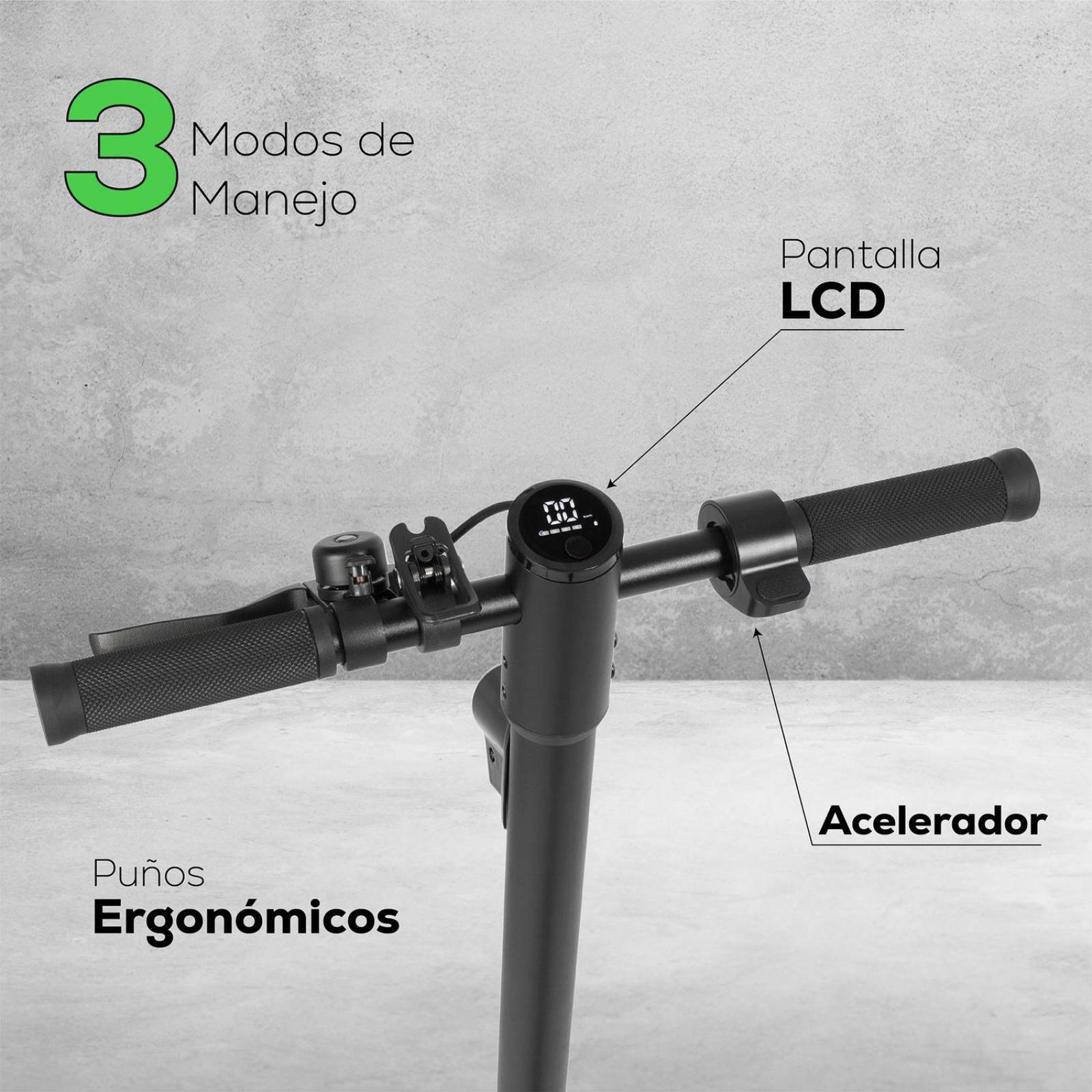 Scooter electrico R8.5 350W 7.8AH Bateria 7.8Ahm E-brake 