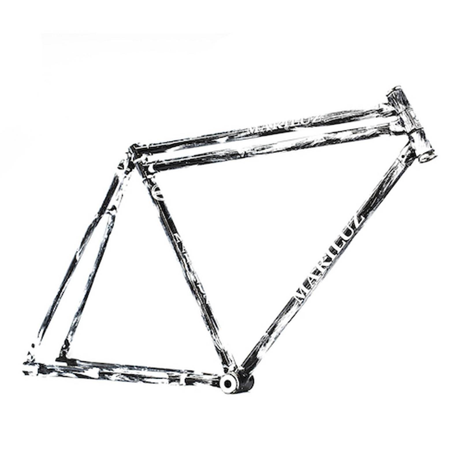 Cuadro para bicicleta R28 salpicado negro std Ingles Mariluz 