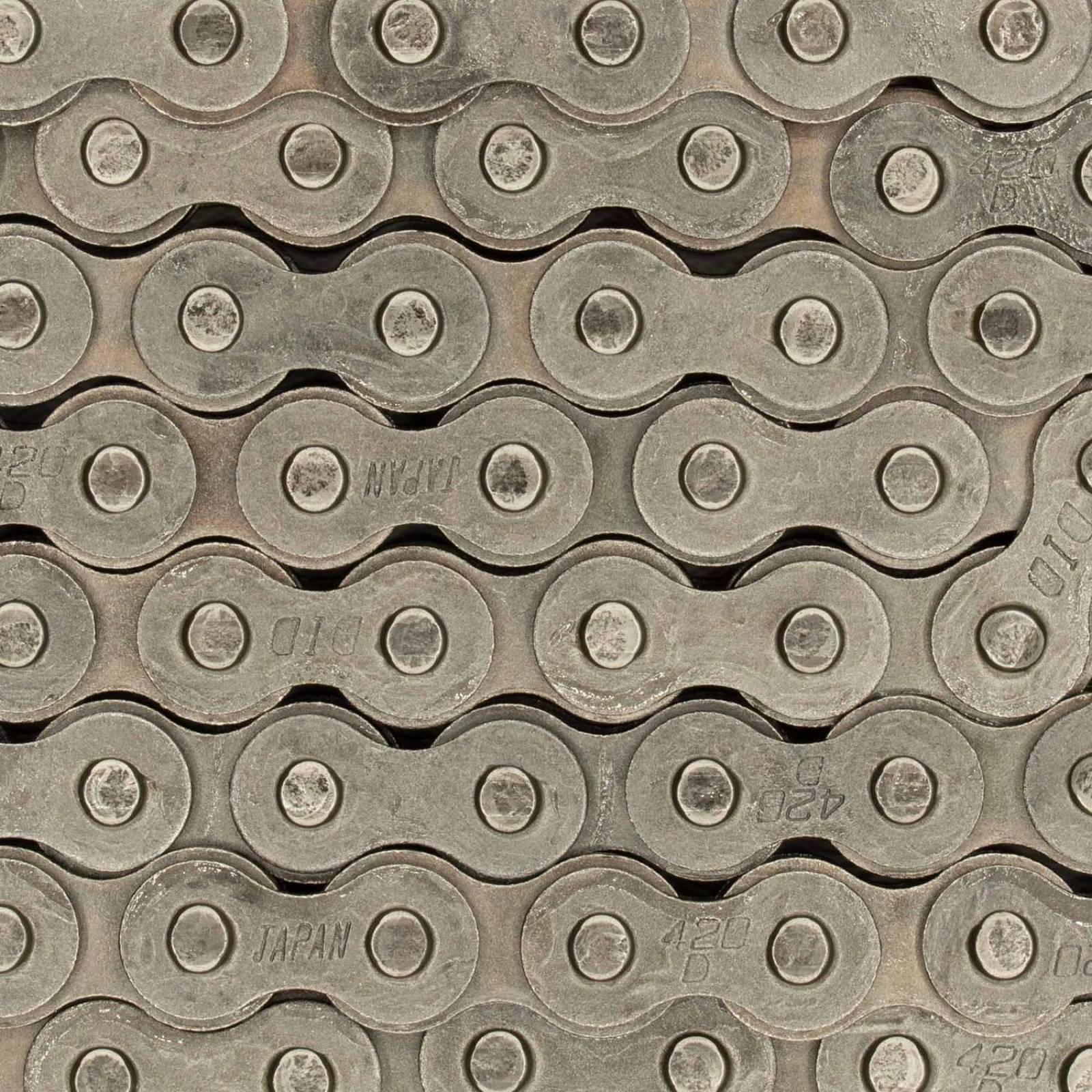 Cadena para motocicleta 420Dx116L Buje solido DID 