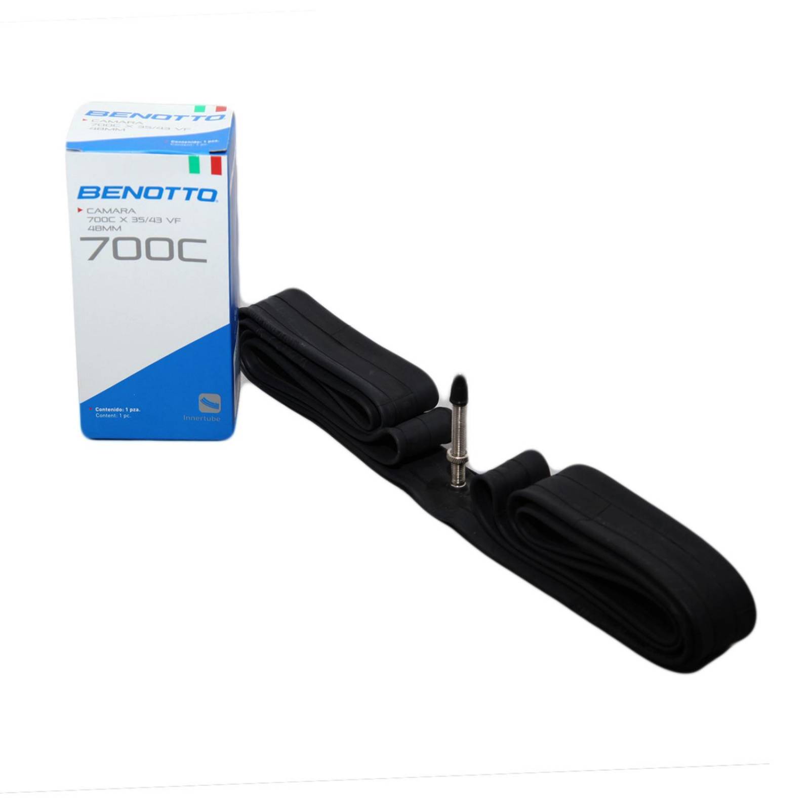 Camara Bicicleta Rodada 700 x 35/43 Turismo 48 mm Benotto 